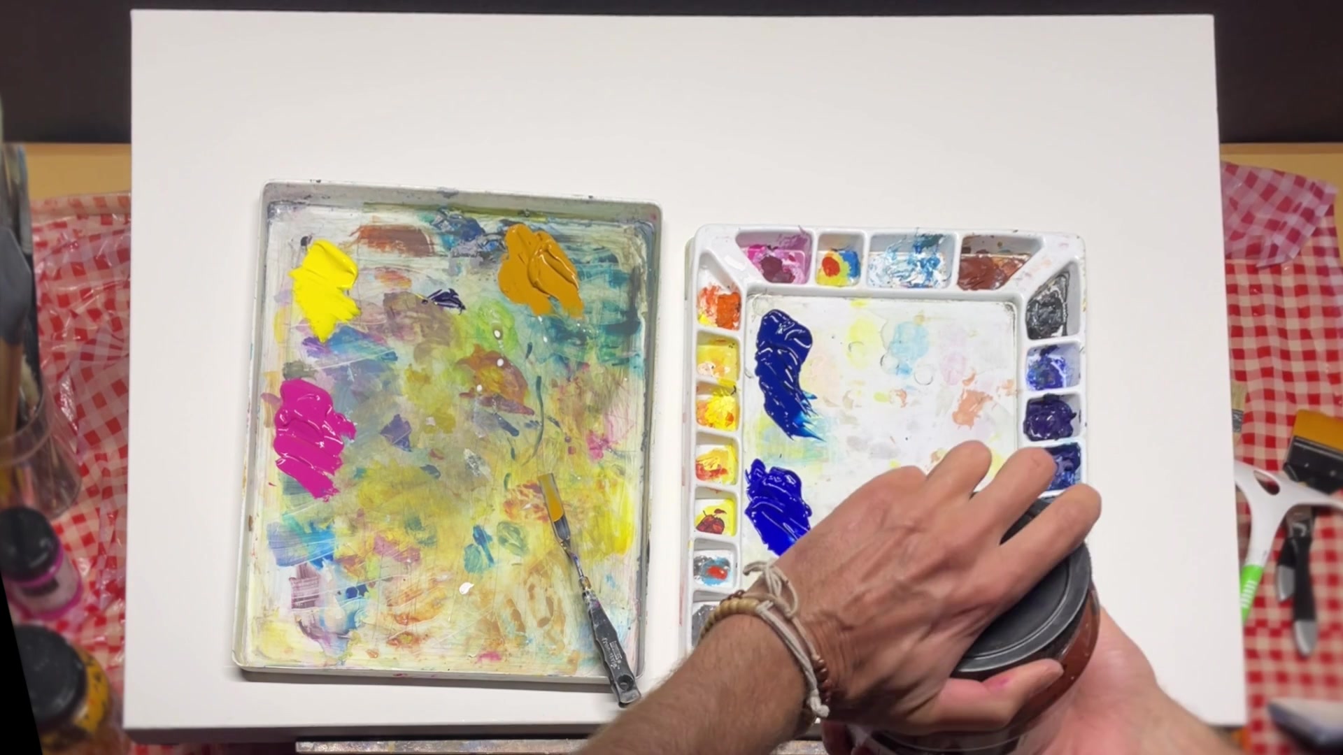 Step 5 — Adjusting to Vibrant Colors (video frame from the lesson)