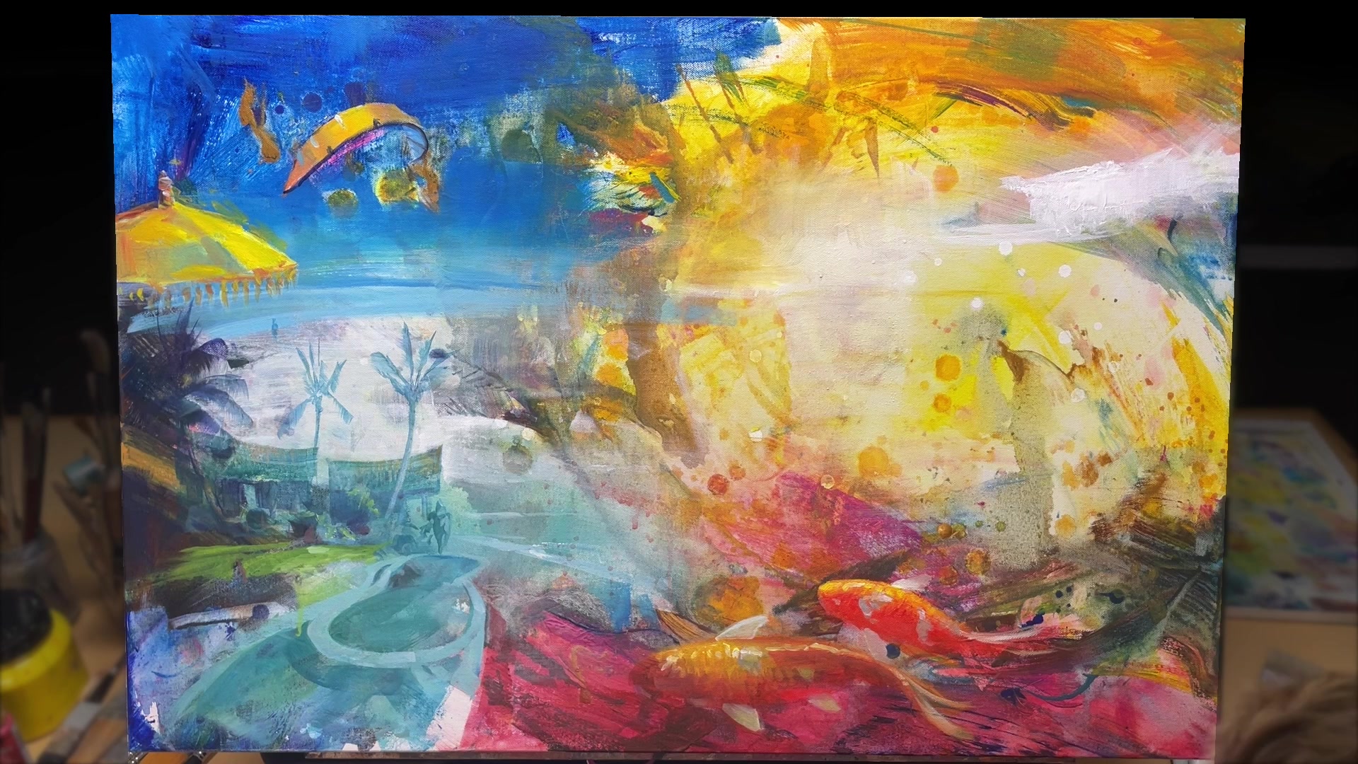 Step 23 — Glazing Techniques (video frame from the lesson)