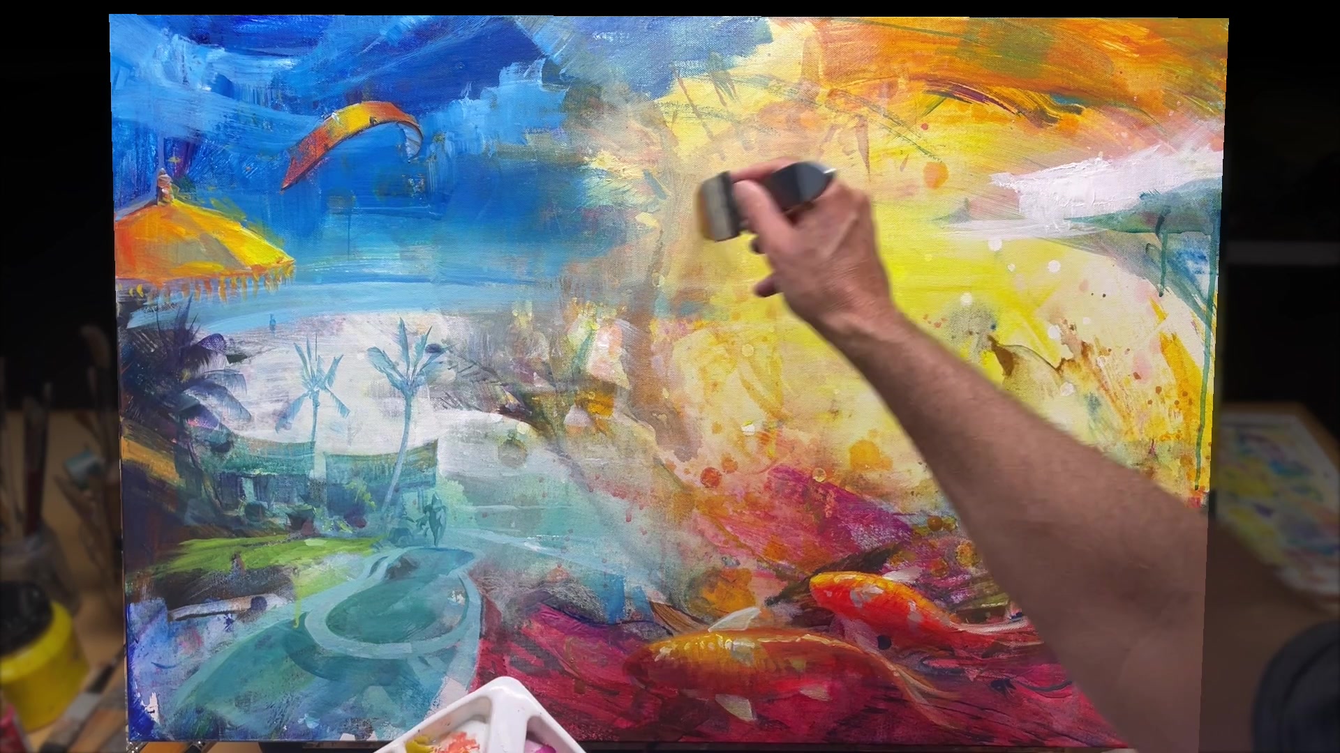 Step 25 — Final Adjustments and Reflection (video frame from the lesson)