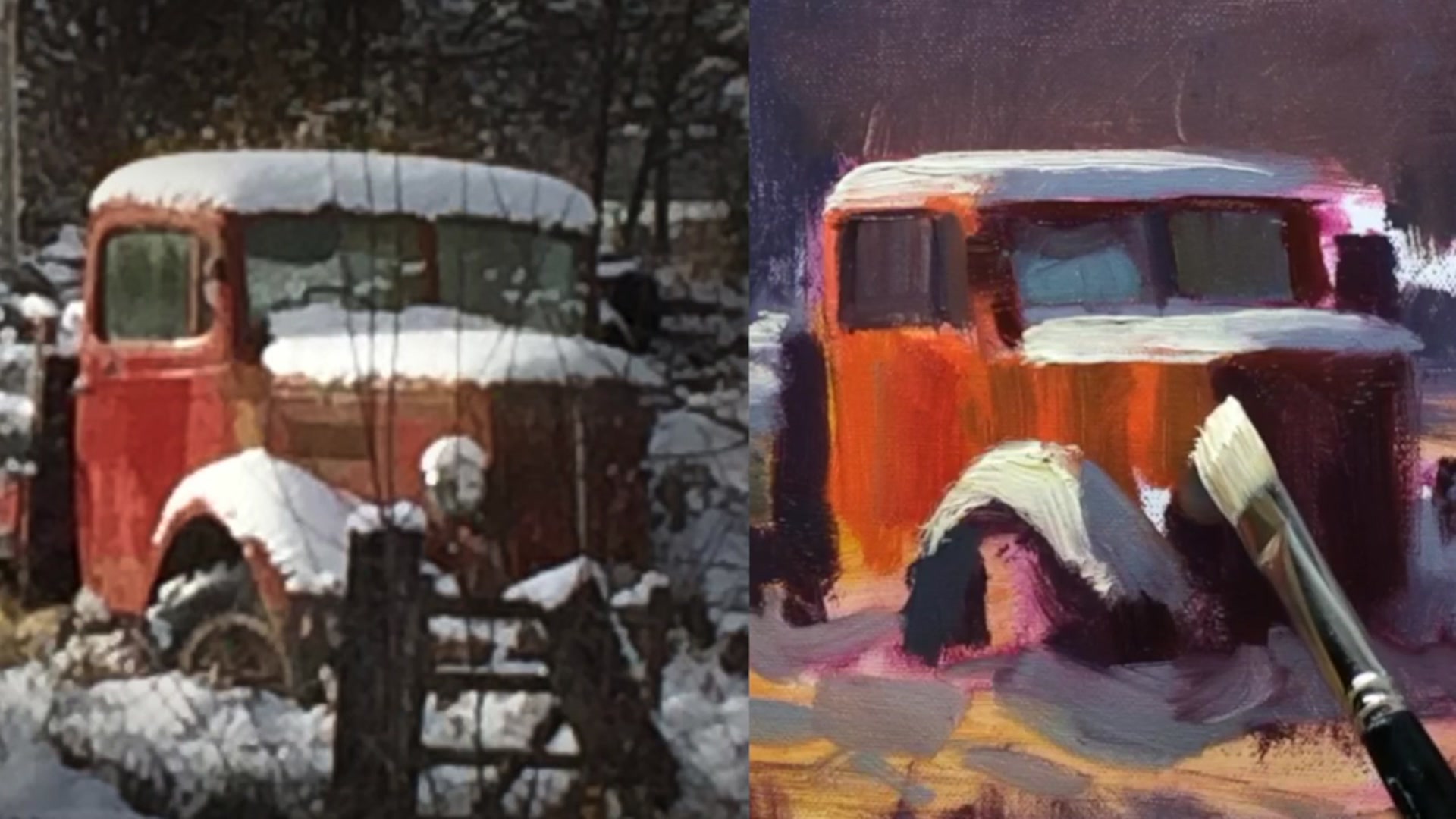 Step 14 — Enhancing light effects and background (video frame from the lesson)
