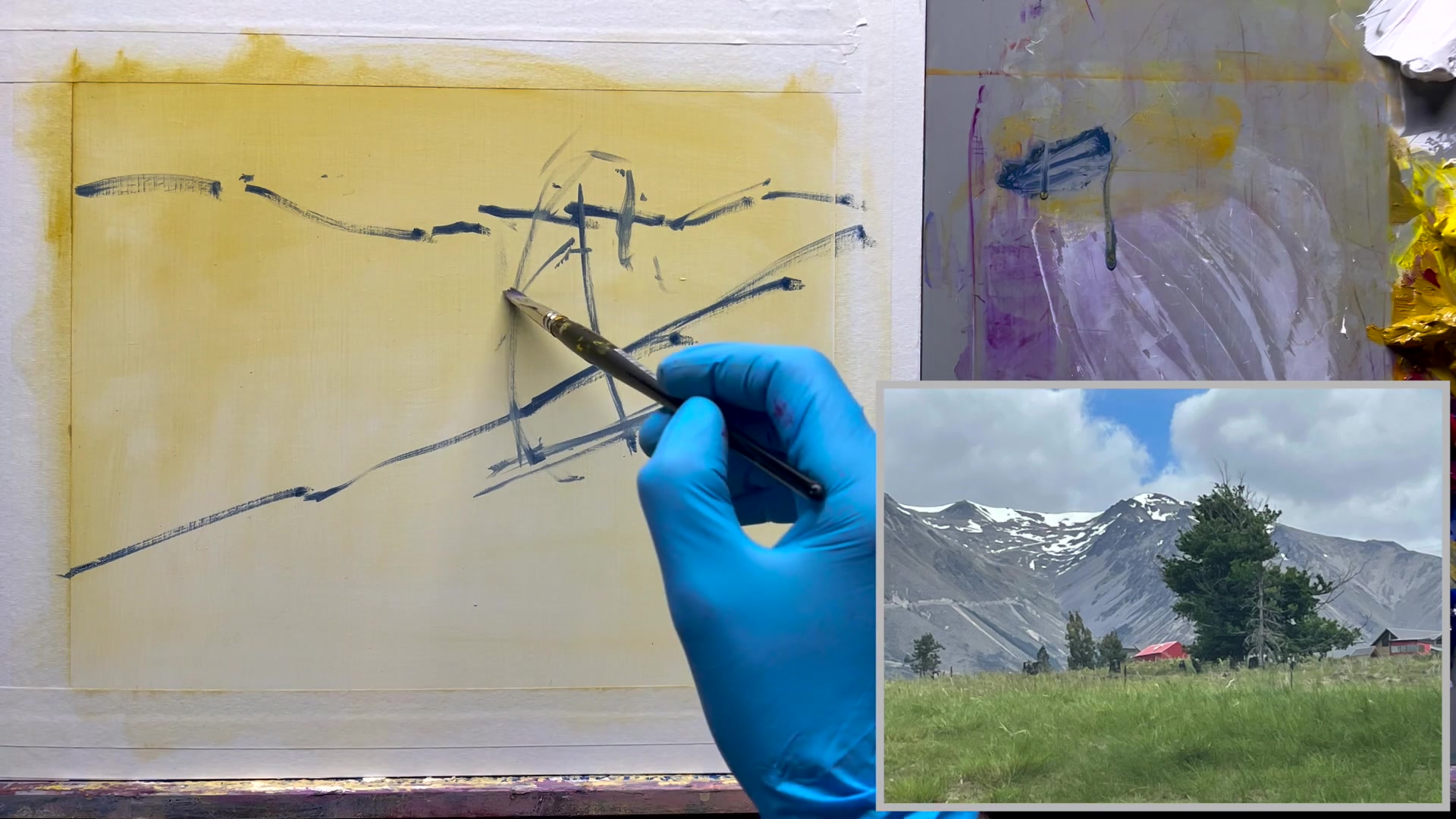 Step 4 — Character and It-ness of the Tree (video frame from the lesson)