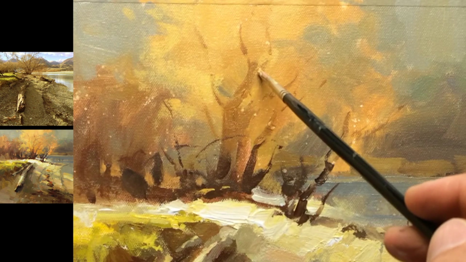 Step 17 — Final Adjustments (video frame from the lesson)