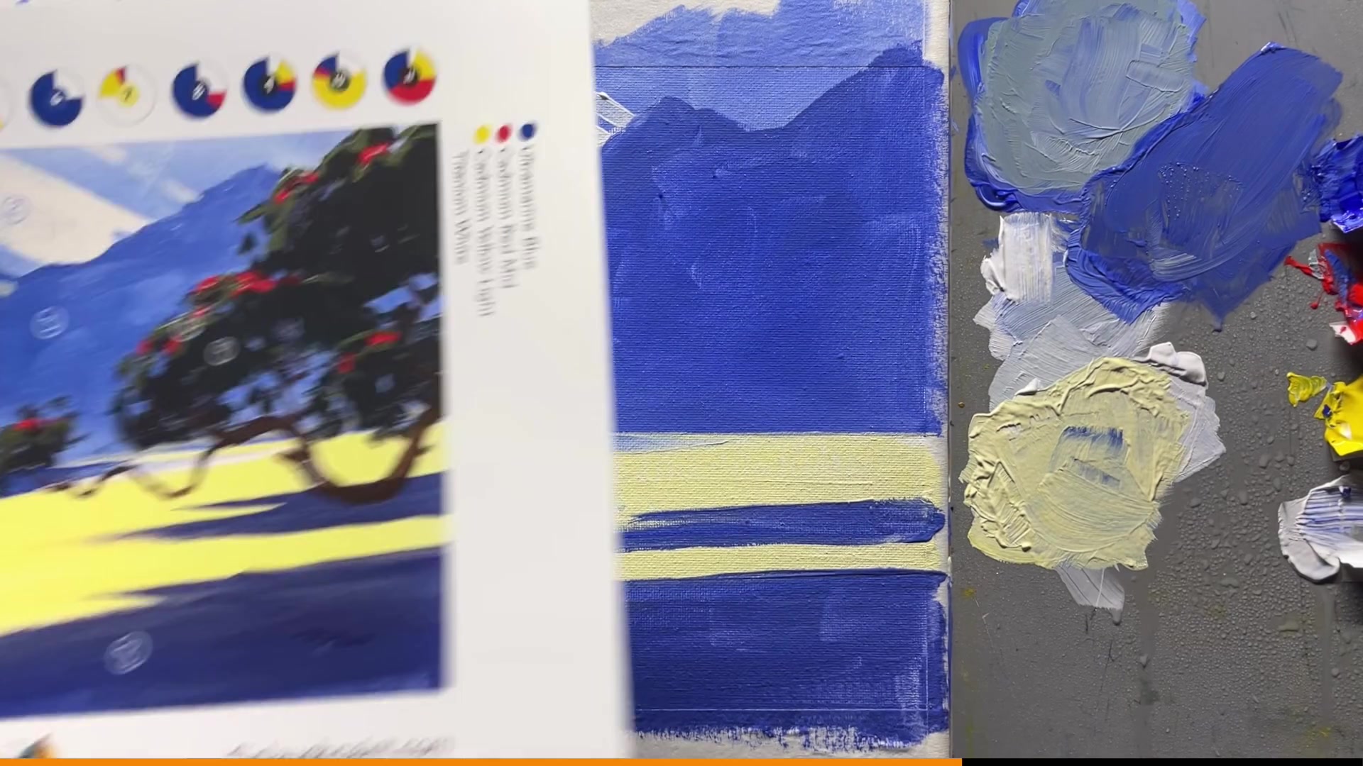 Step 15 — Preparing for the tree (video frame from the lesson)