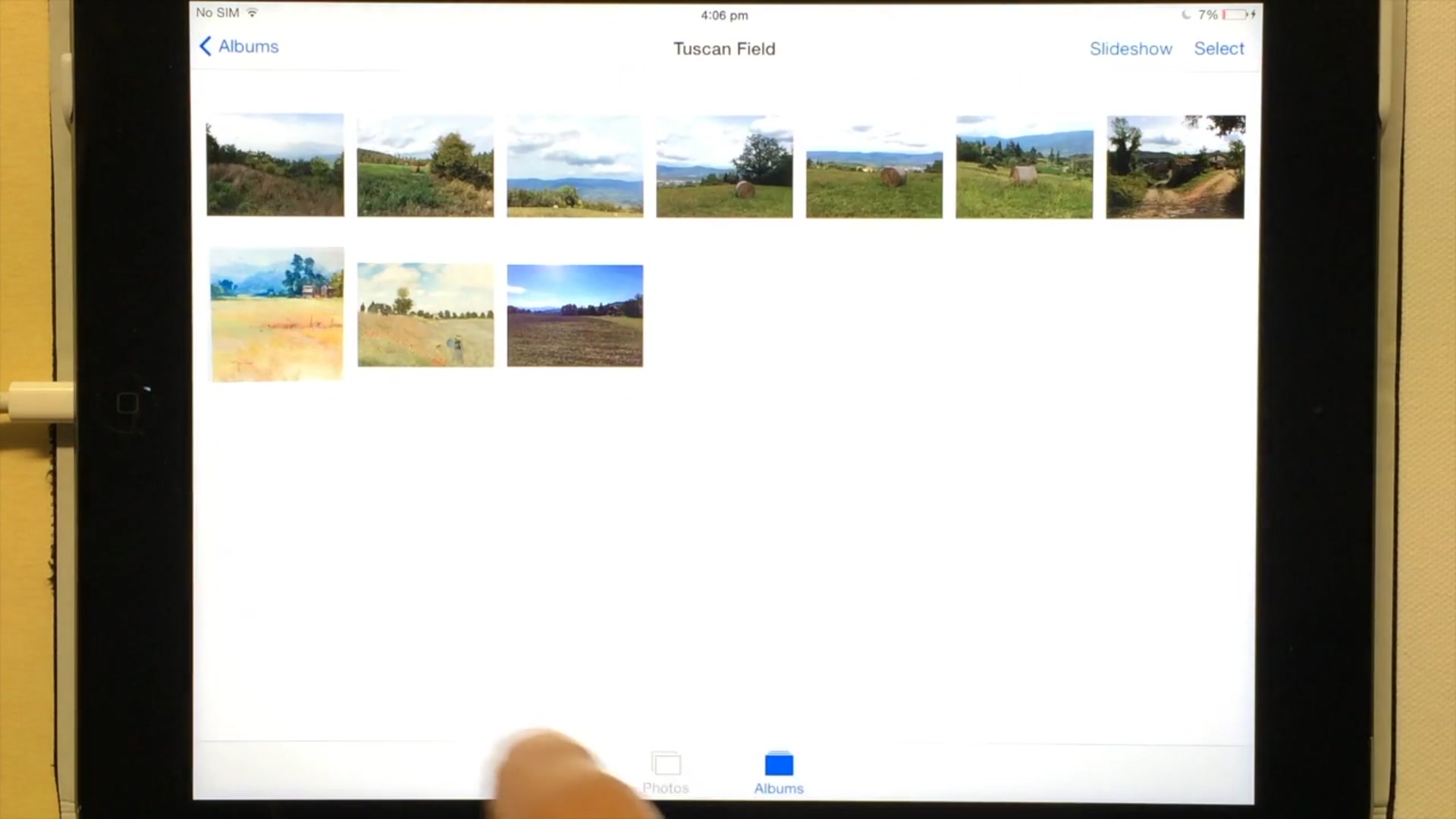Step 2 — Design Process and Value Study (video frame from the lesson)