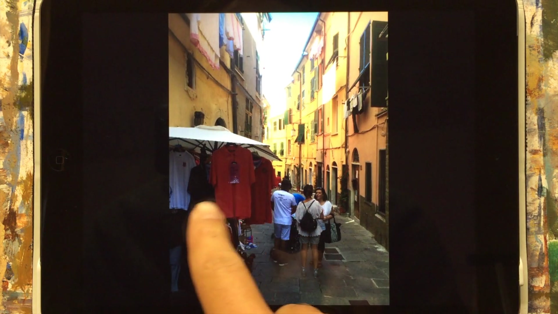 Step 1 — Photo Composition Ideas (video frame from the lesson)