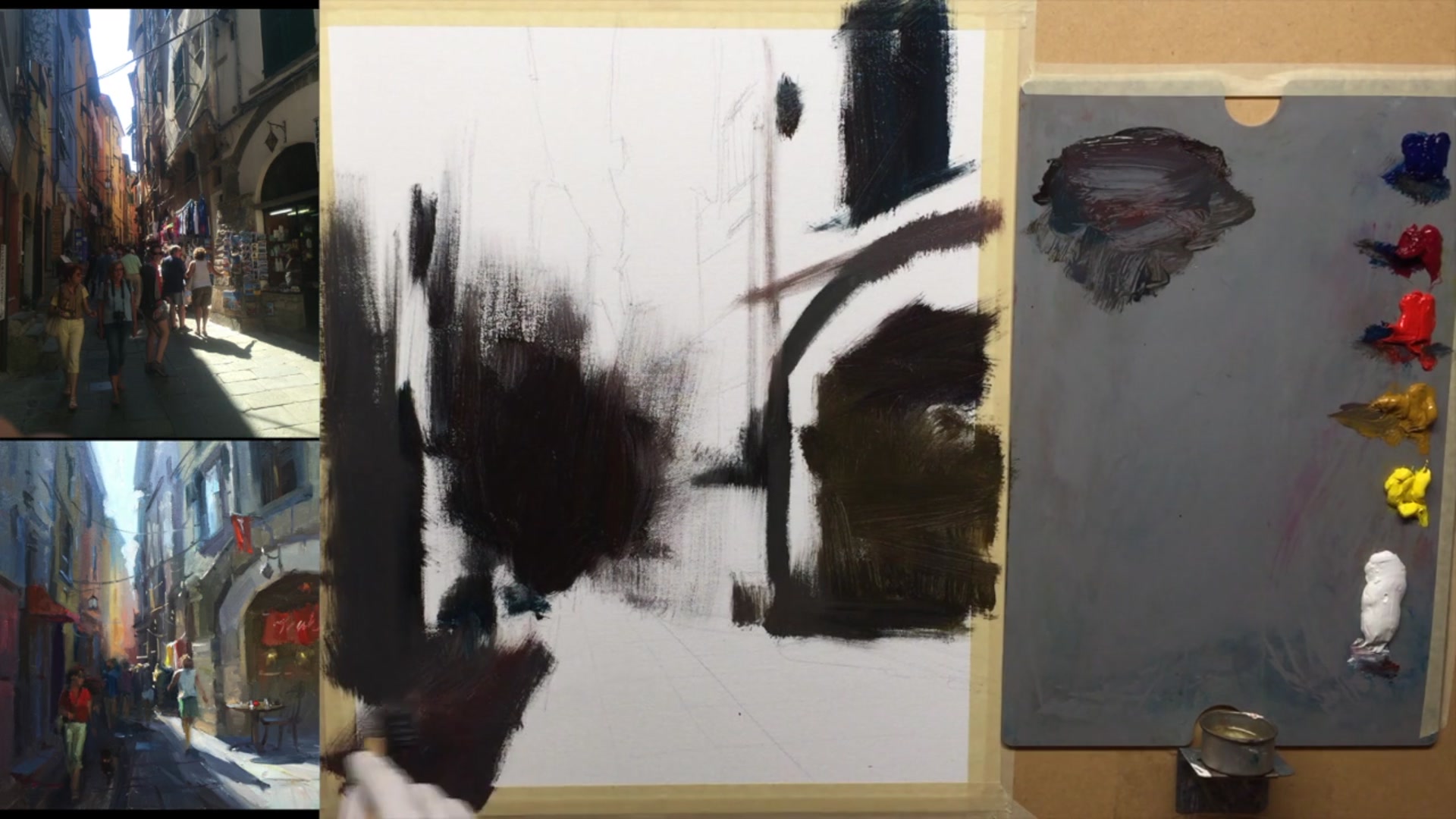Step 7 — Adding Sky Shine and Atmospheric Lighting (video frame from the lesson)
