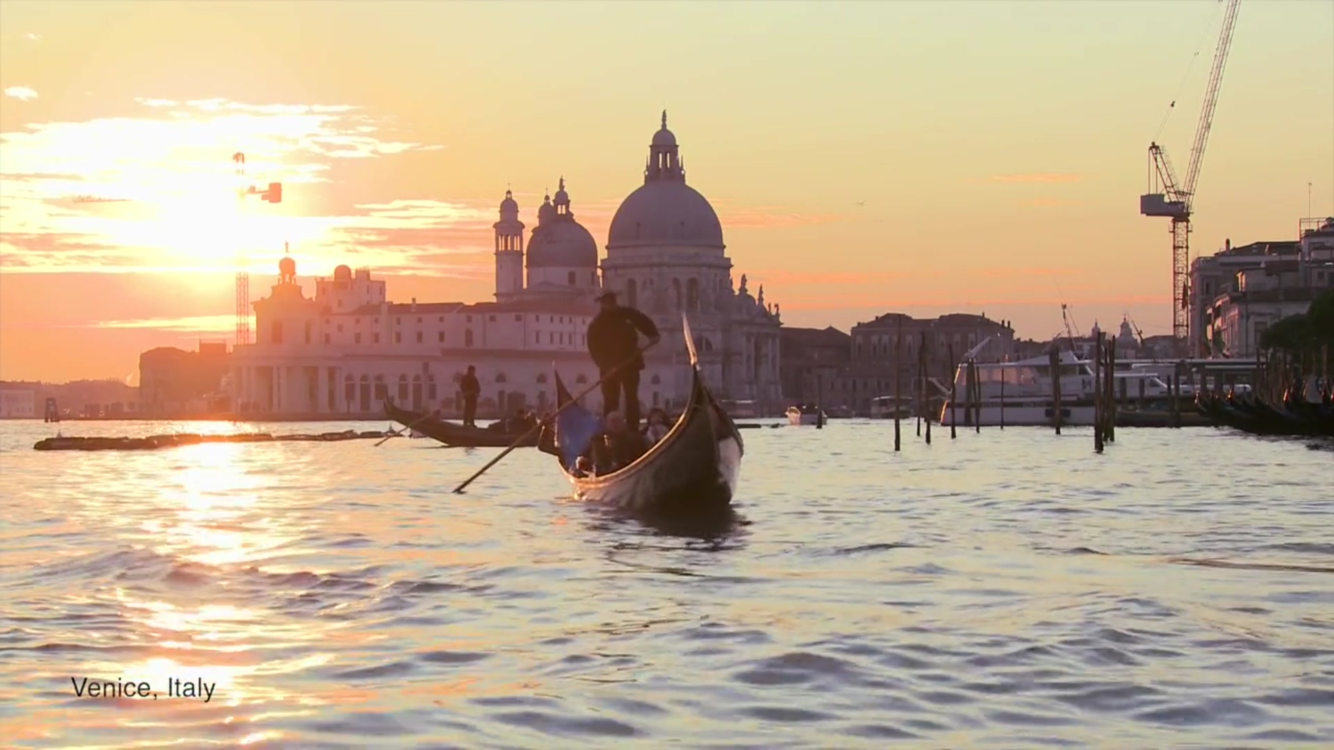 Step 1 — Monet's Venice Experience (video frame from the lesson)
