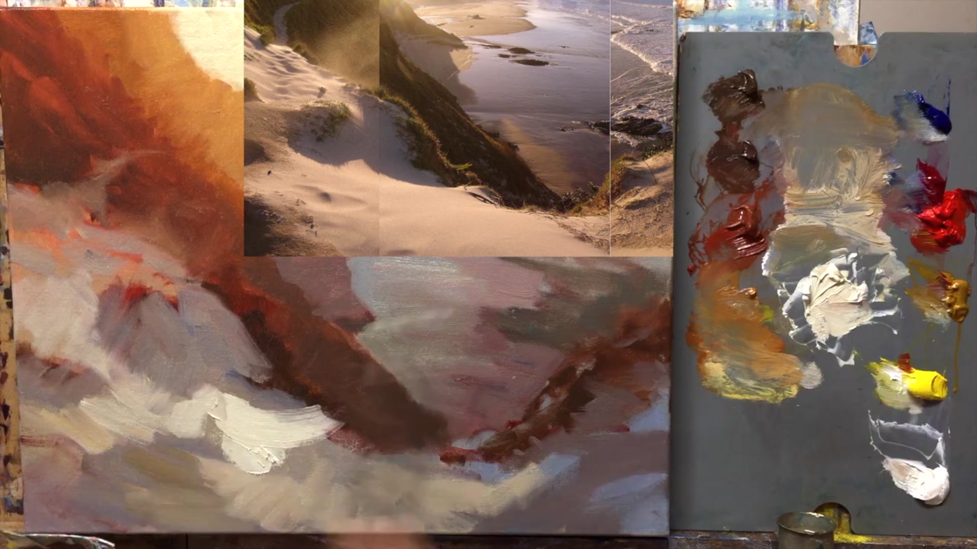 Step 22 — Retrospective adjustments (video frame from the lesson)
