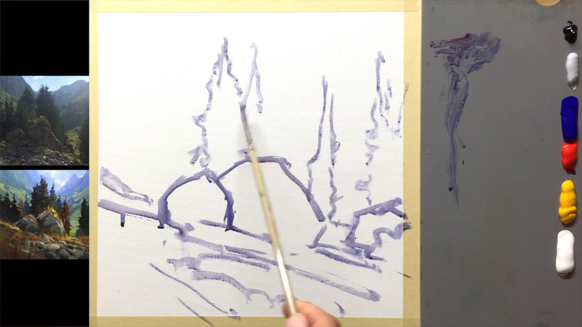 Step 2 — Grouping Elements Concept (video frame from the lesson)