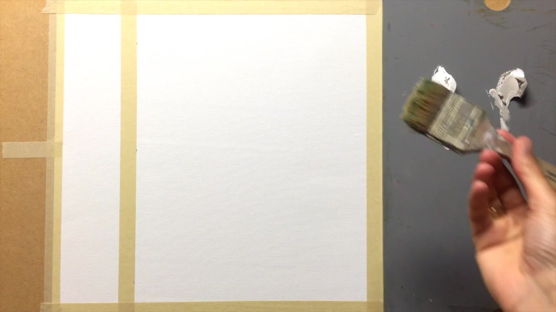 Step 6 — Creating the Background Gradient (video frame from the lesson)