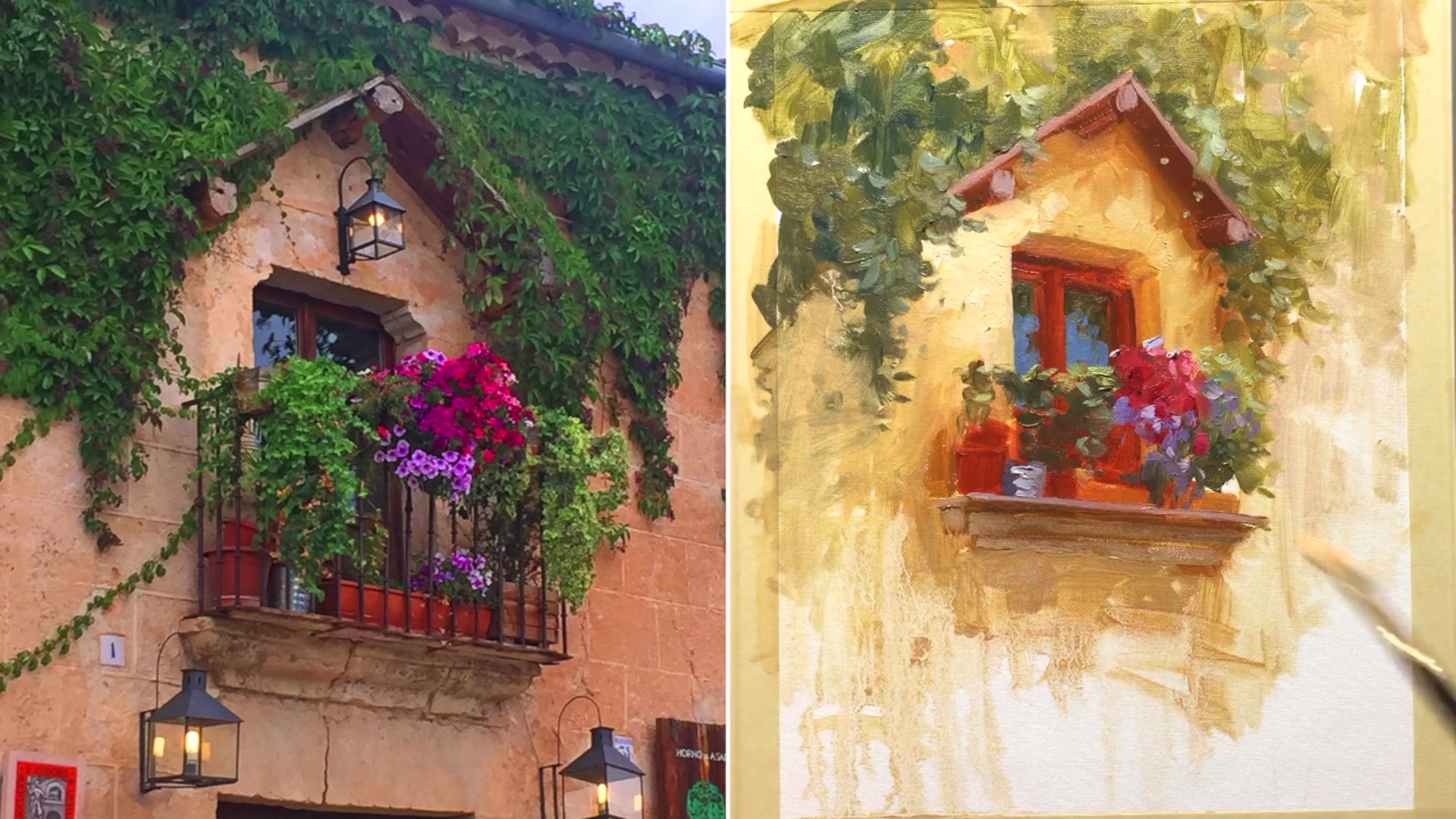 Step 16 — Color interpretation (video frame from the lesson)