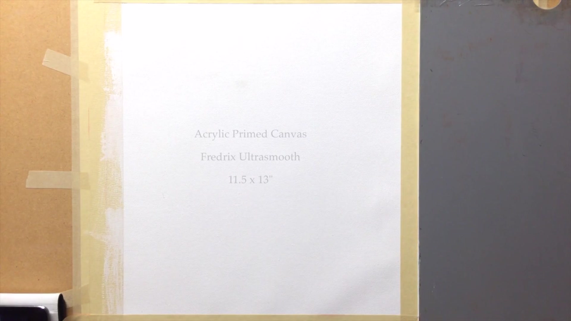 Step 3 — Canvas Preparation (video frame from the lesson)