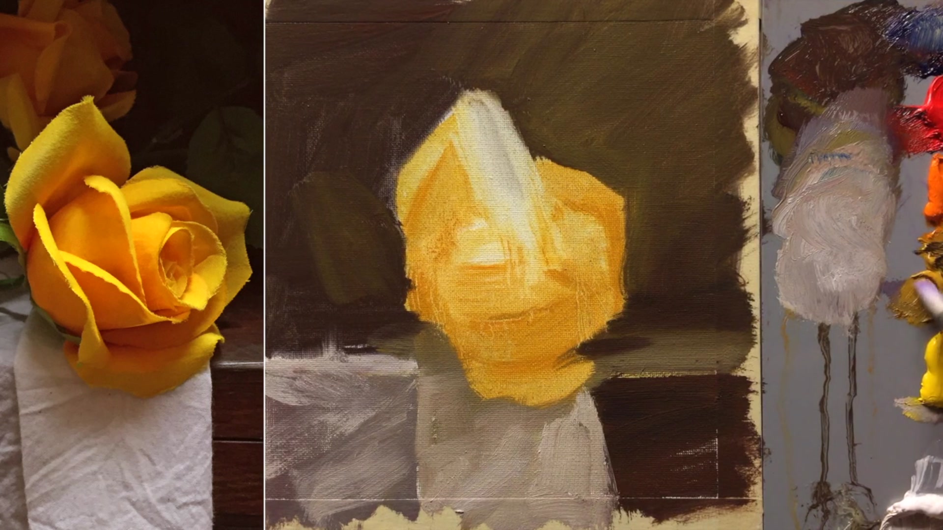 Step 8 — Adding Color Variations (video frame from the lesson)