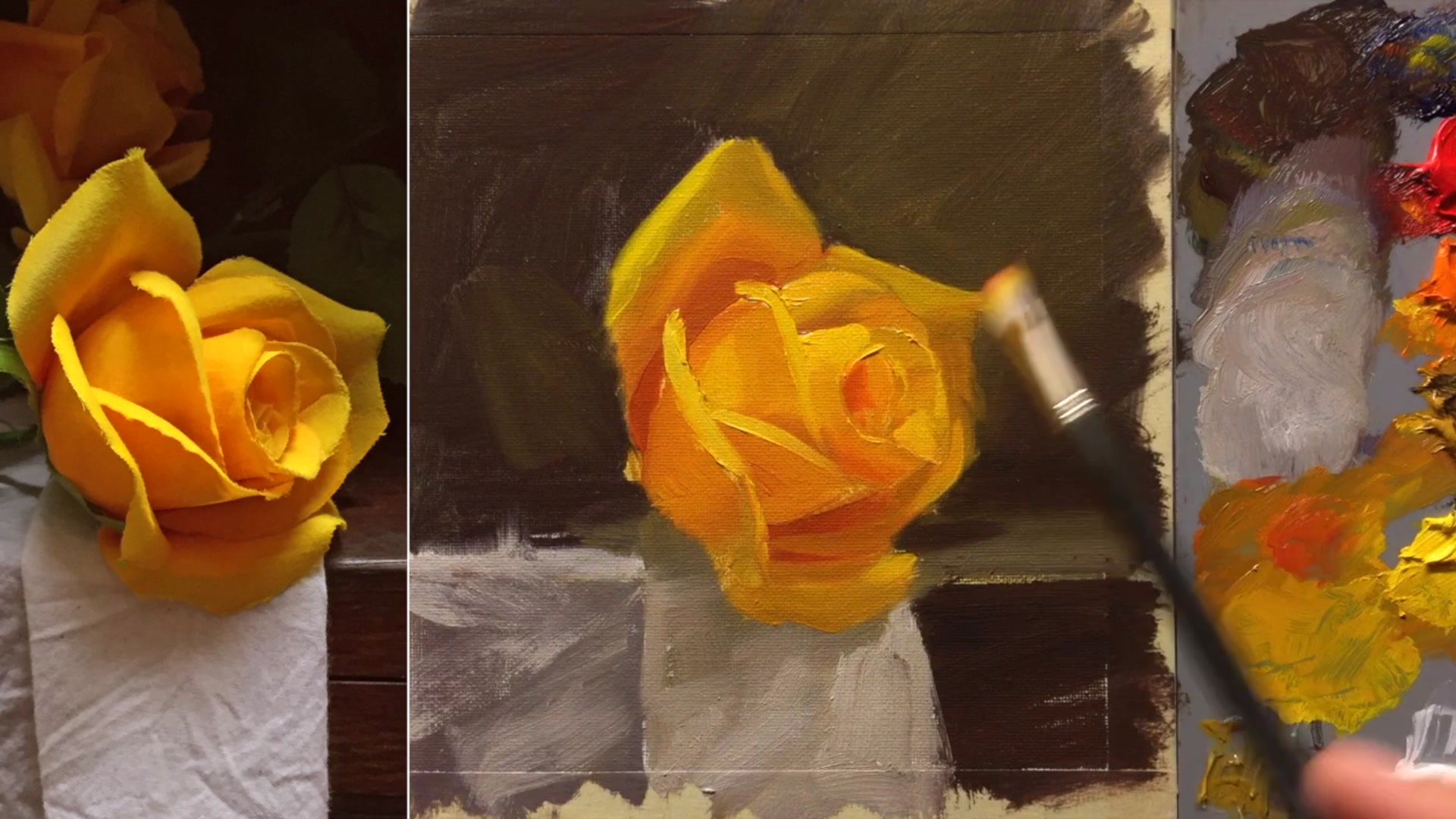 Step 11 — Final Touches and Details (video frame from the lesson)