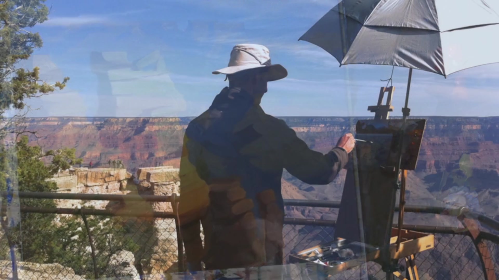 Step 13 — Comparing Paintings (video frame from the lesson)