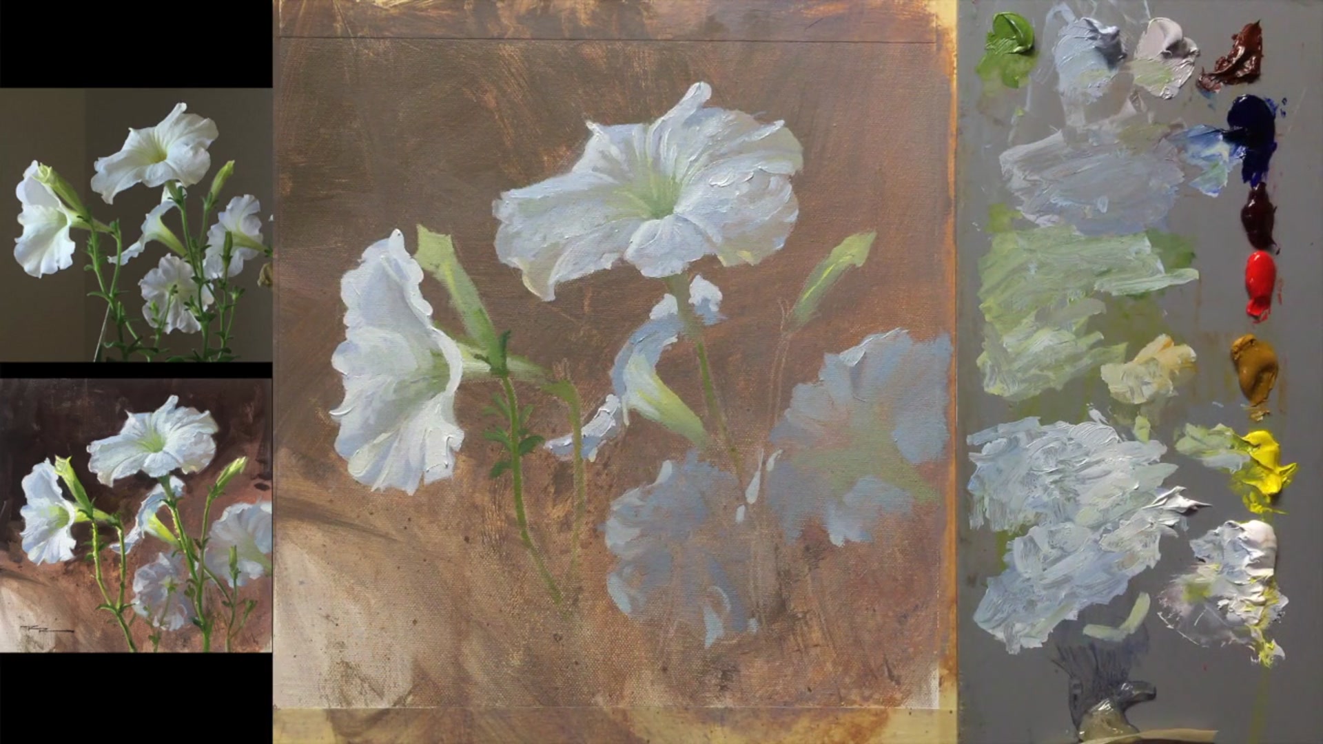 Step 11 — Final adjustments (video frame from the lesson)