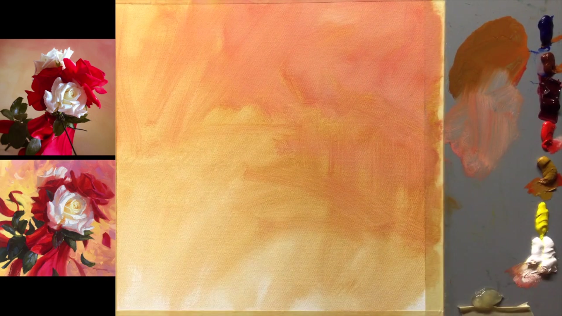 Step 3 — Joyful Painting Philosophy (video frame from the lesson)