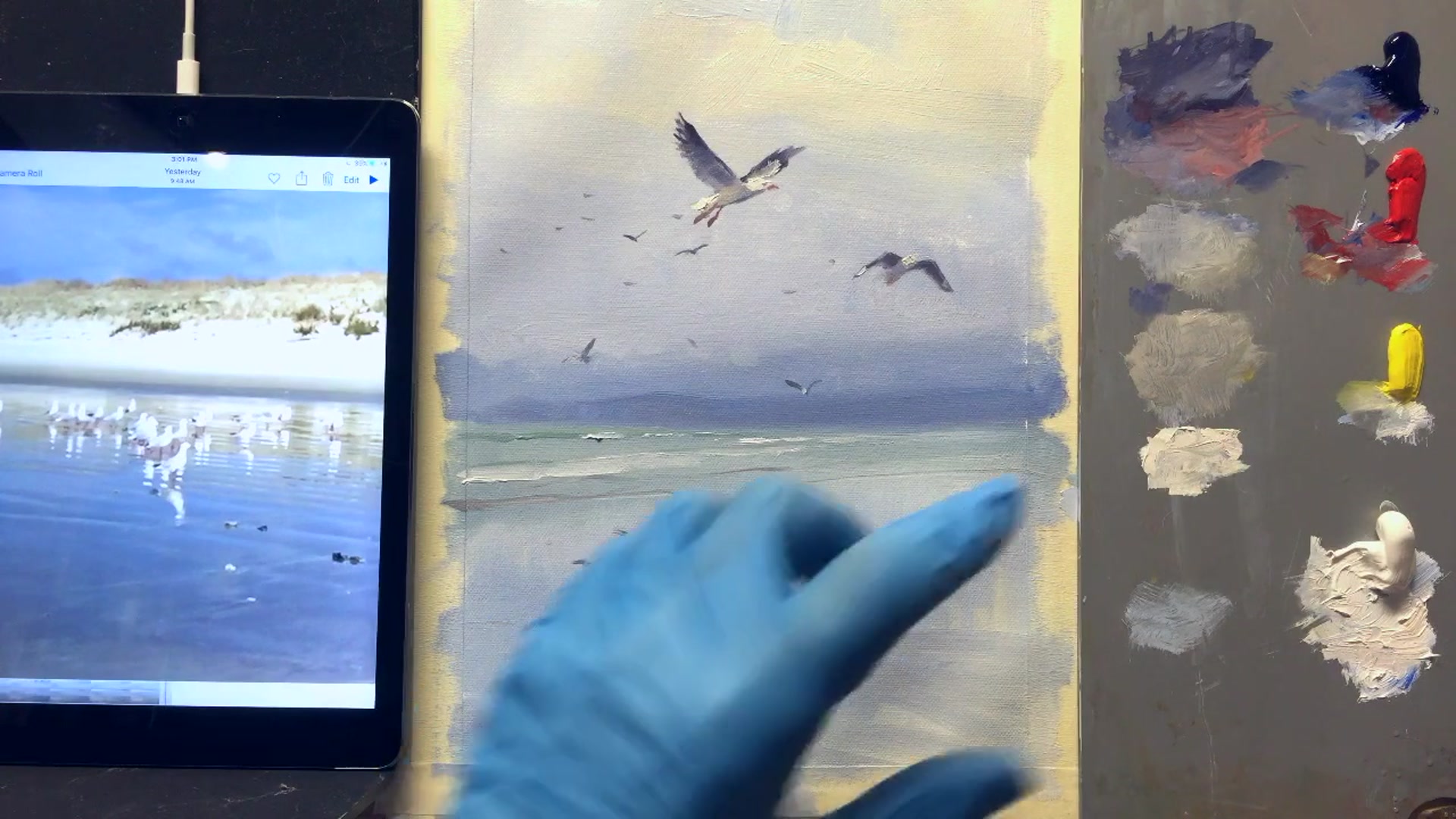 Step 9 — Reflections and perspective (video frame from the lesson)
