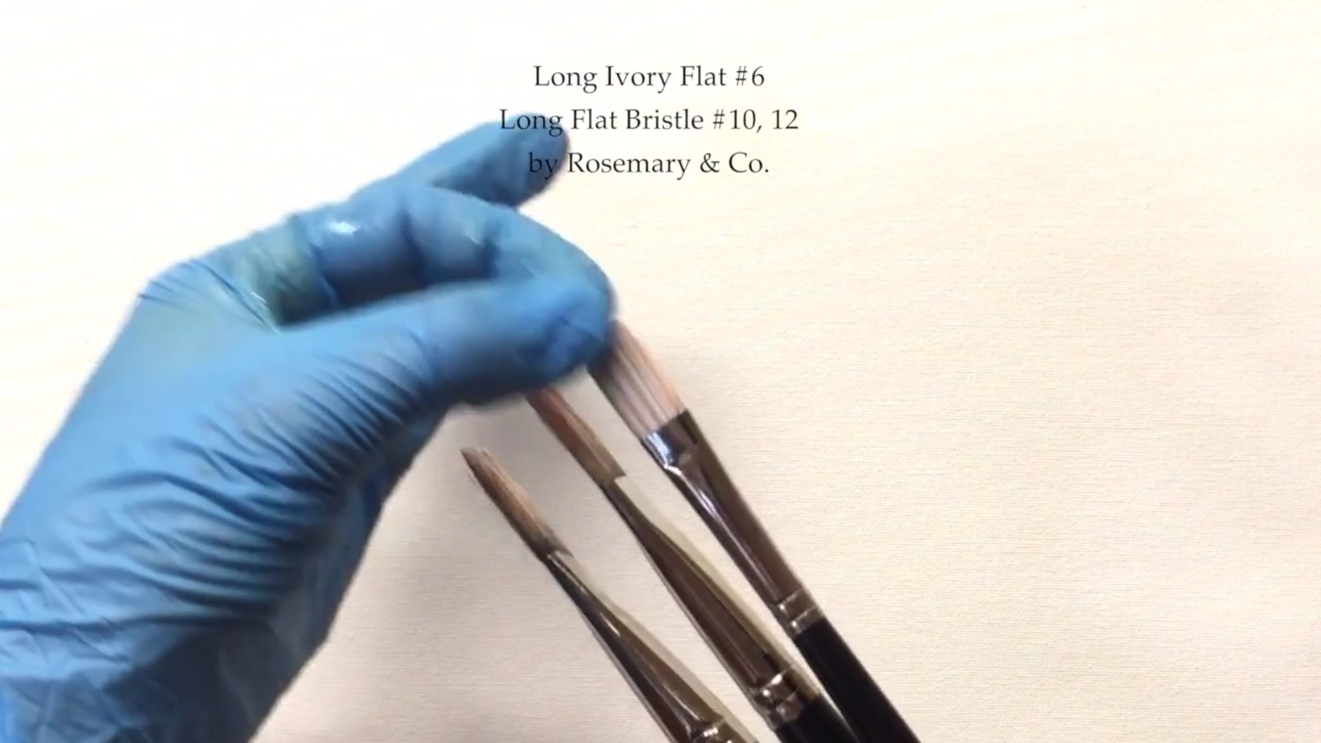 Step 3 — Brushes and Materials (video frame from the lesson)