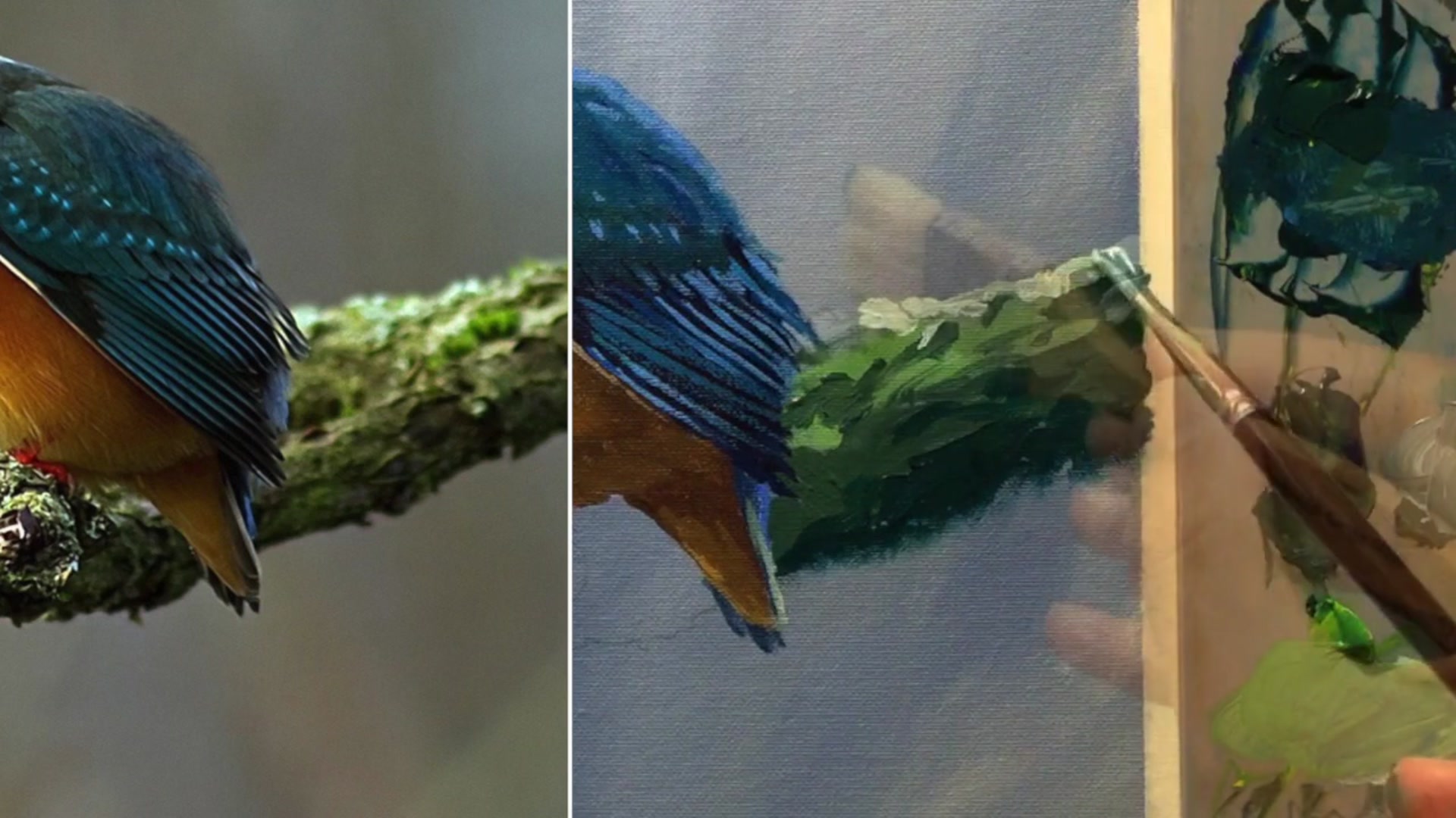Step 12 — Final touches and signing (video frame from the lesson)