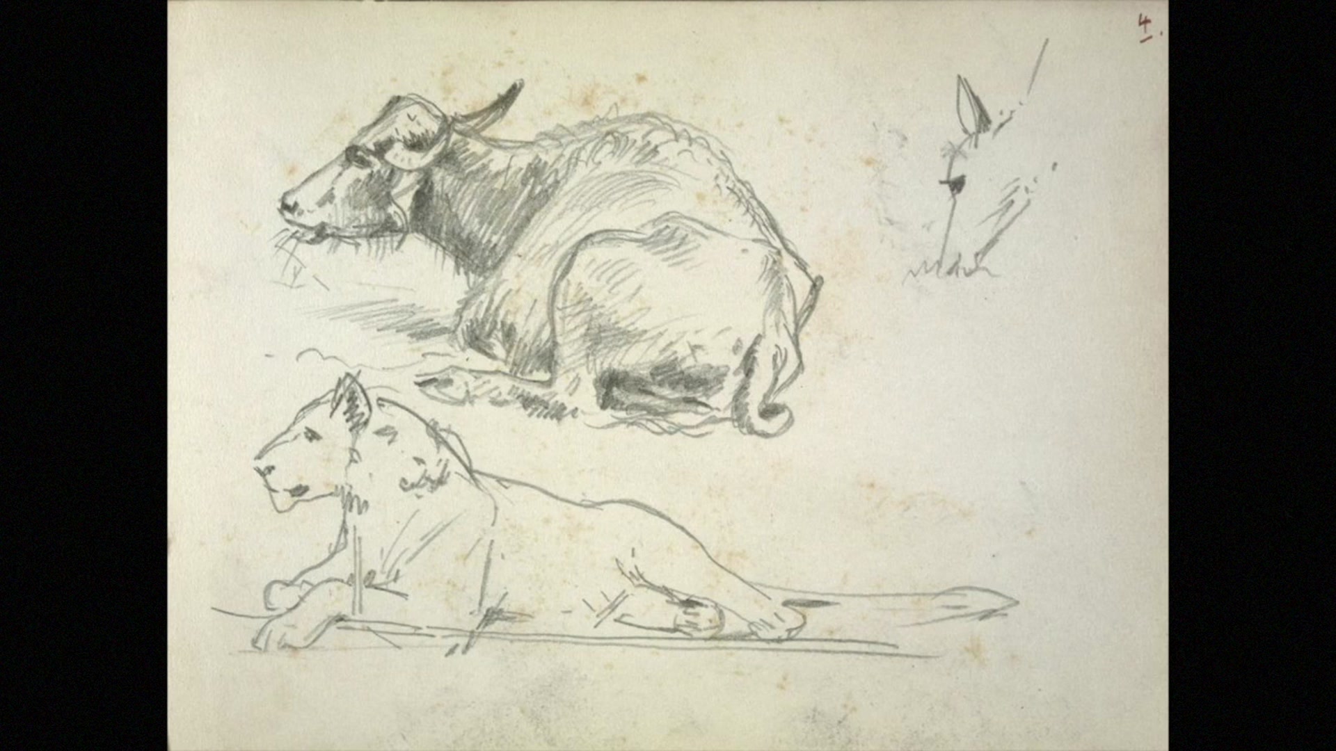 Step 2 — Sargent's brushwork style (video frame from the lesson)