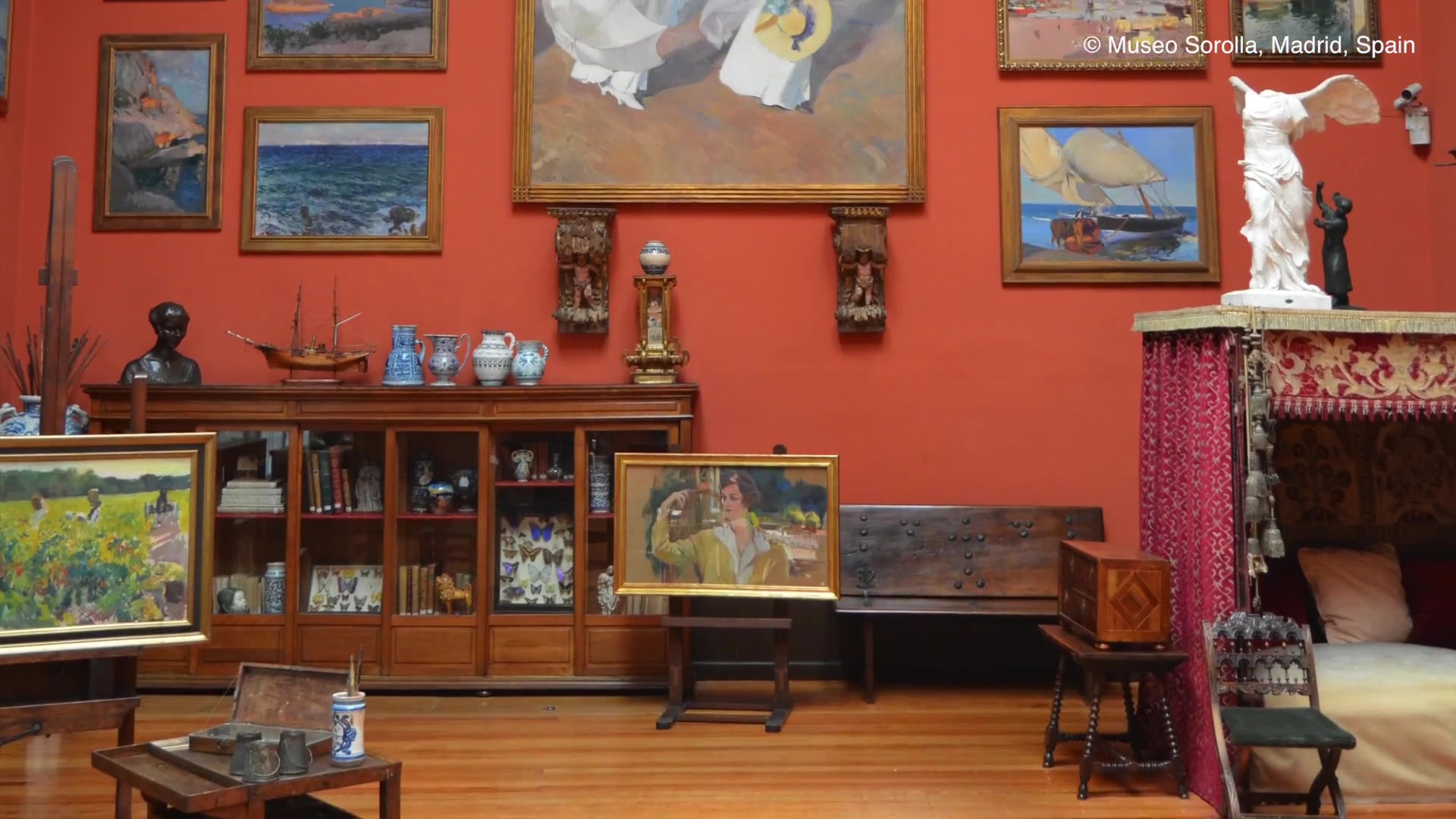 Step 4 — Learning from Sorolla's Techniques (video frame from the lesson)