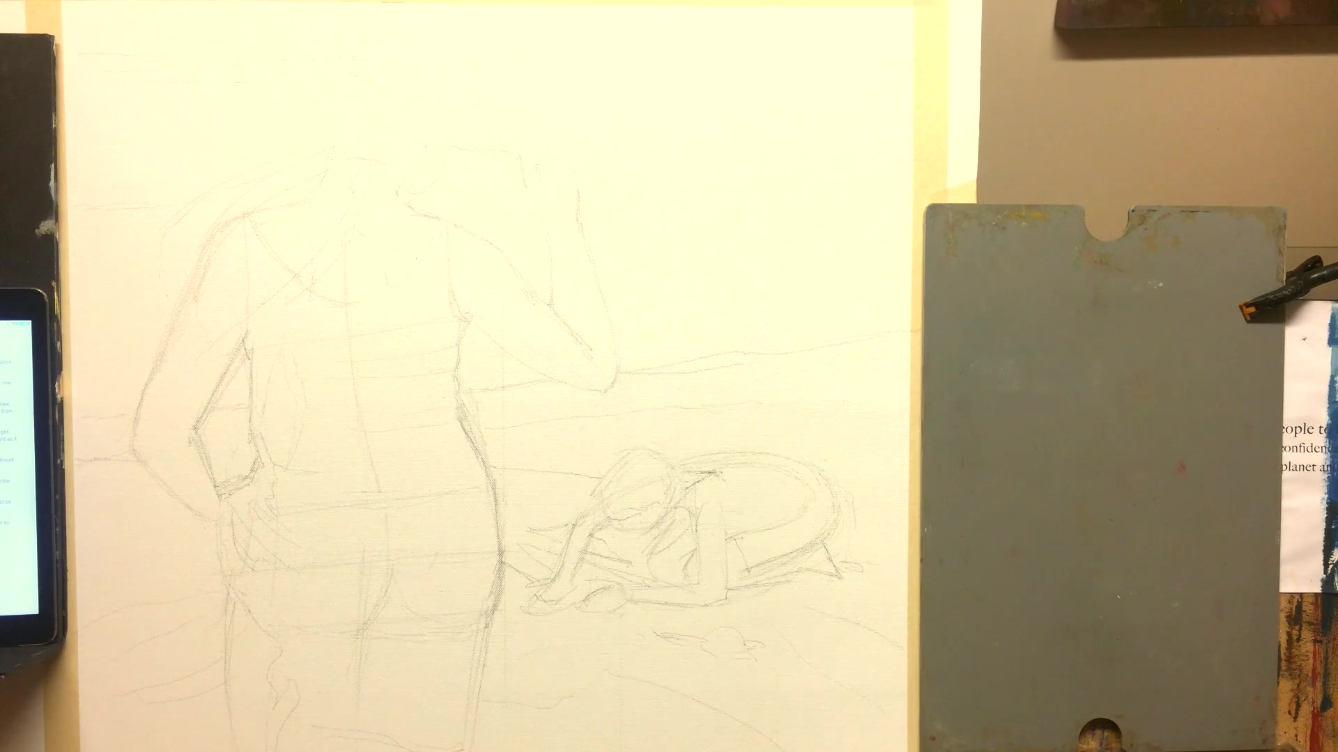 Step 6 — Background Preparation and Tone (video frame from the lesson)