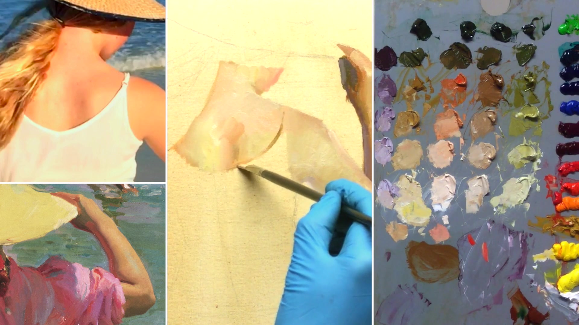 Step 13 — Refining Shadows and Highlights (video frame from the lesson)