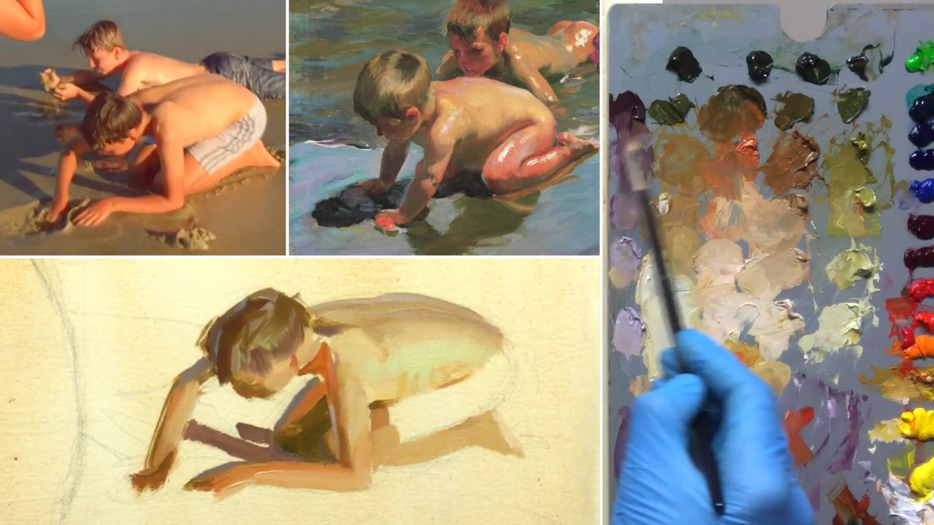Step 17 — Adding Highlights and Reflections (video frame from the lesson)