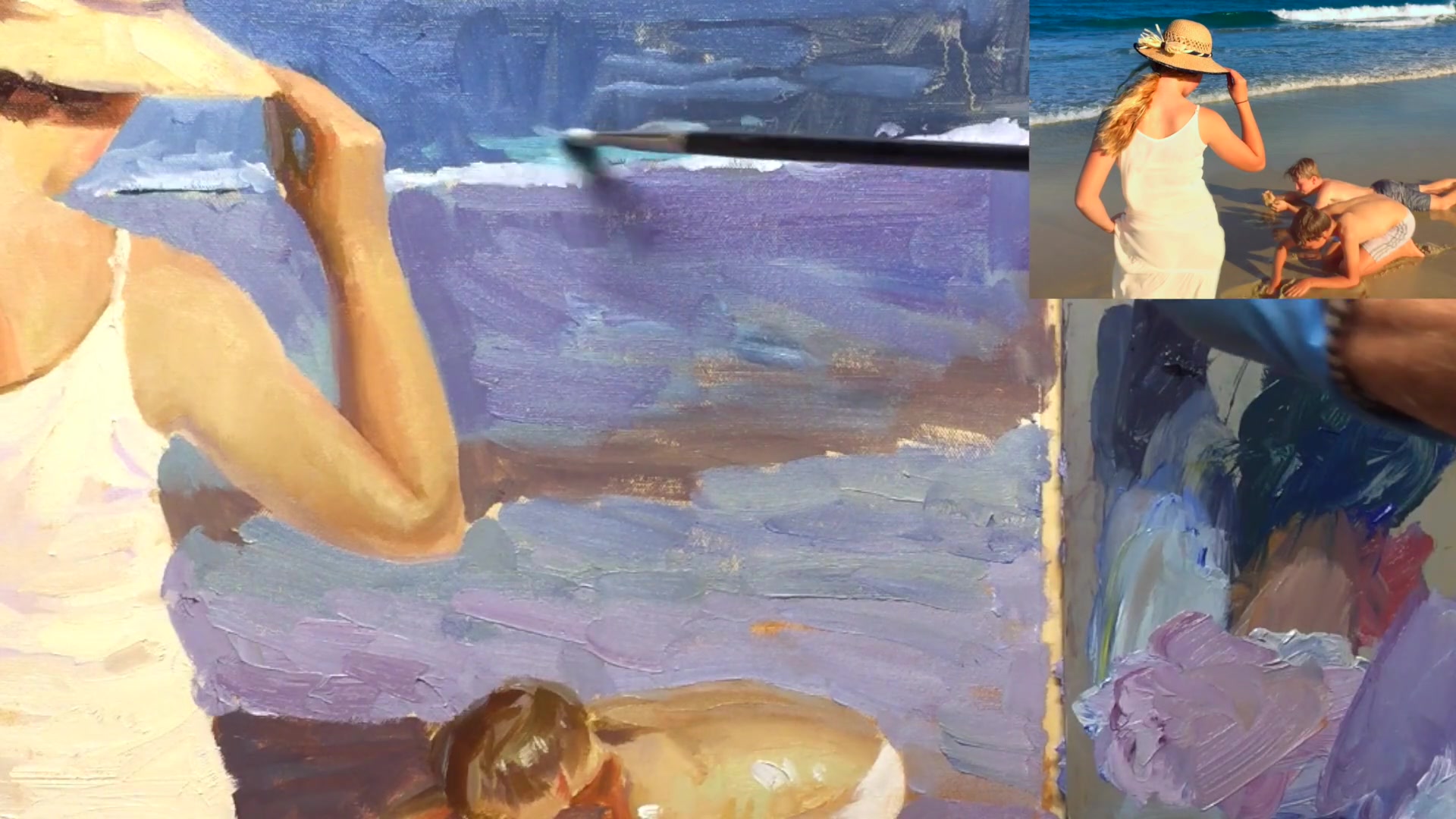 Step 22 — Final Adjustments and Glazing (video frame from the lesson)