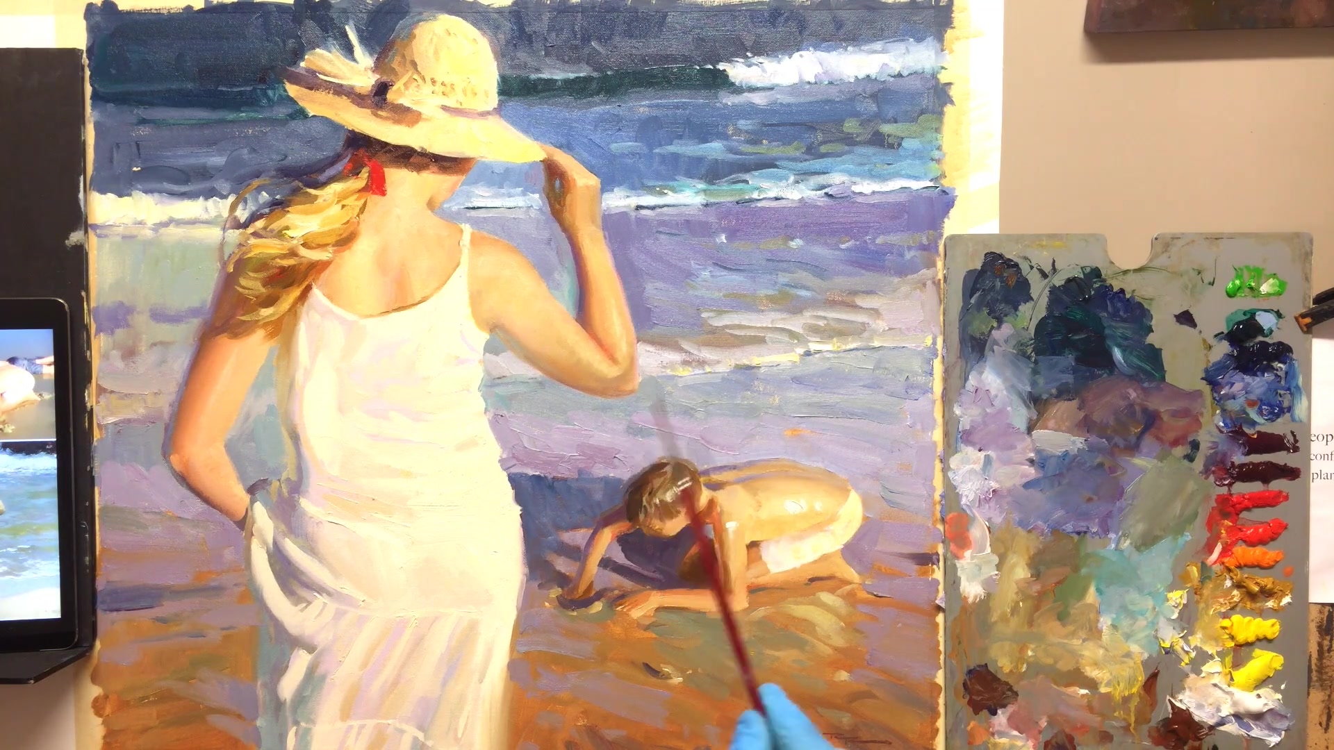 Step 23 — Reflections on Sorolla's Legacy (video frame from the lesson)