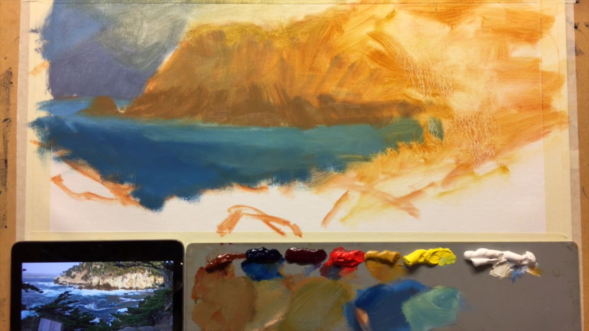 Step 4 — Creating Atmospheric Effects (video frame from the lesson)