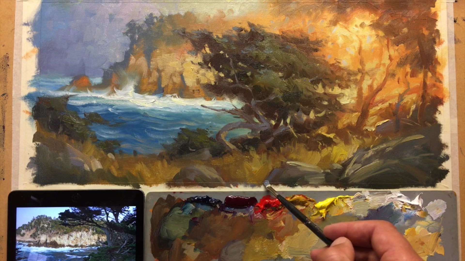 Step 17 — Final Touches and Signing (video frame from the lesson)