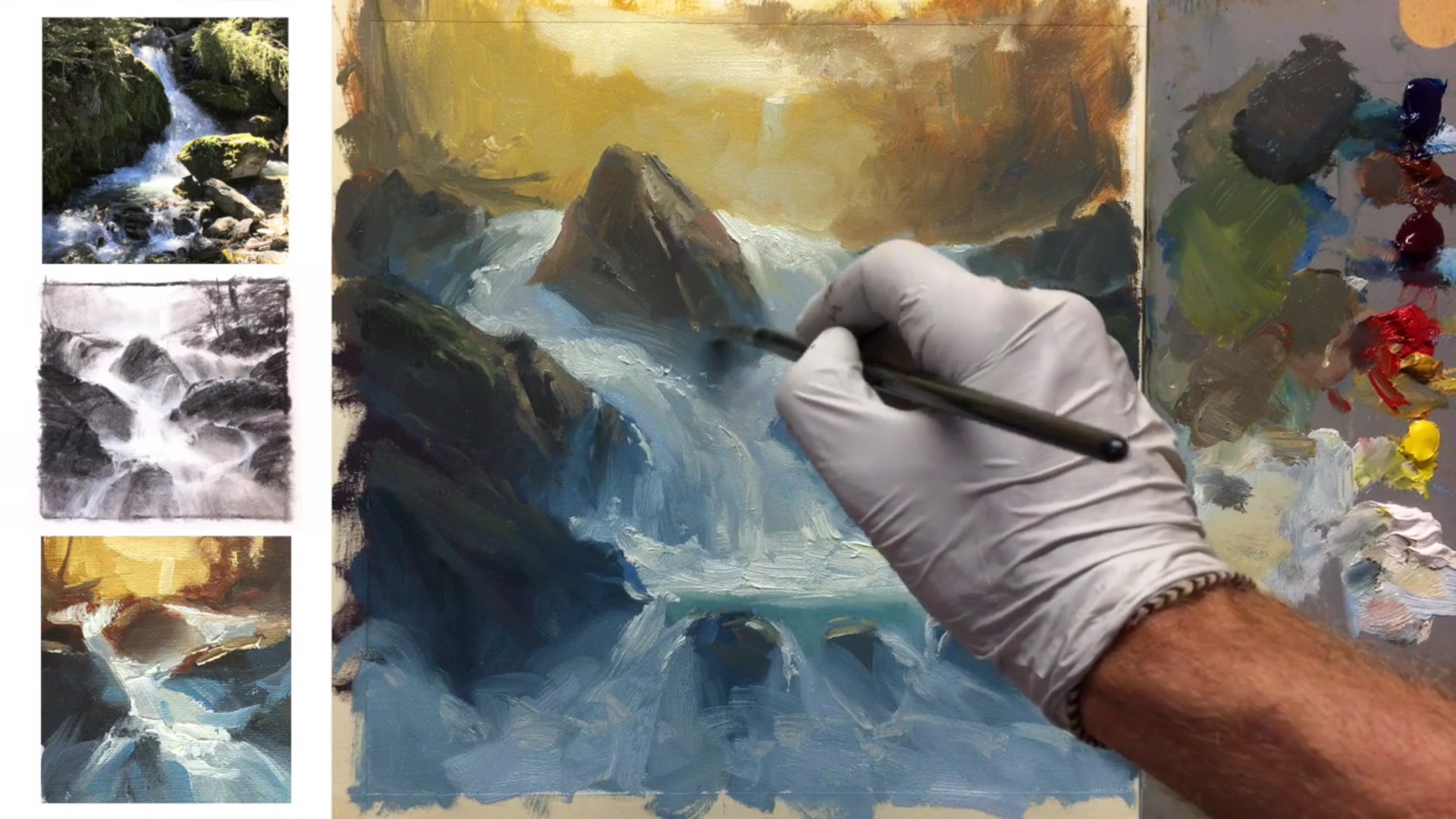 Step 20 — Final Touches and Highlights (video frame from the lesson)