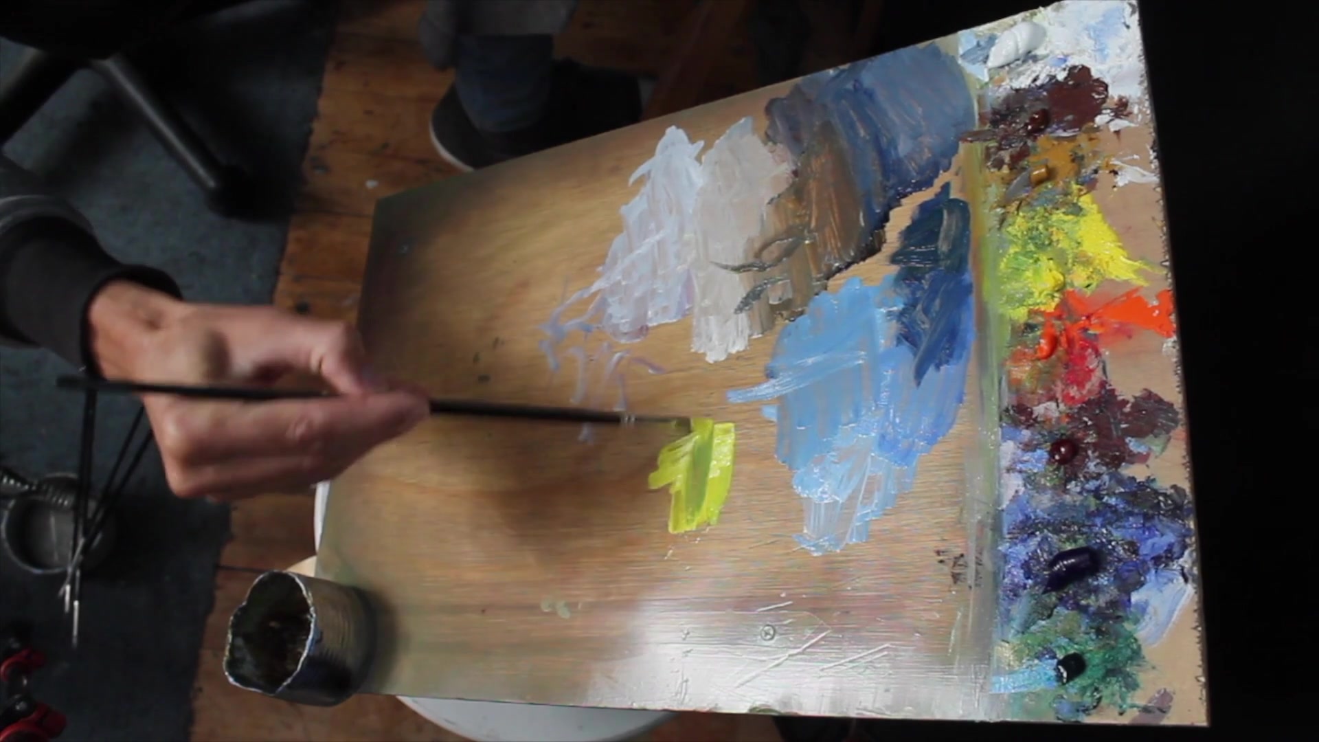 Step 62 — Final Water Sparkles (video frame from the lesson)