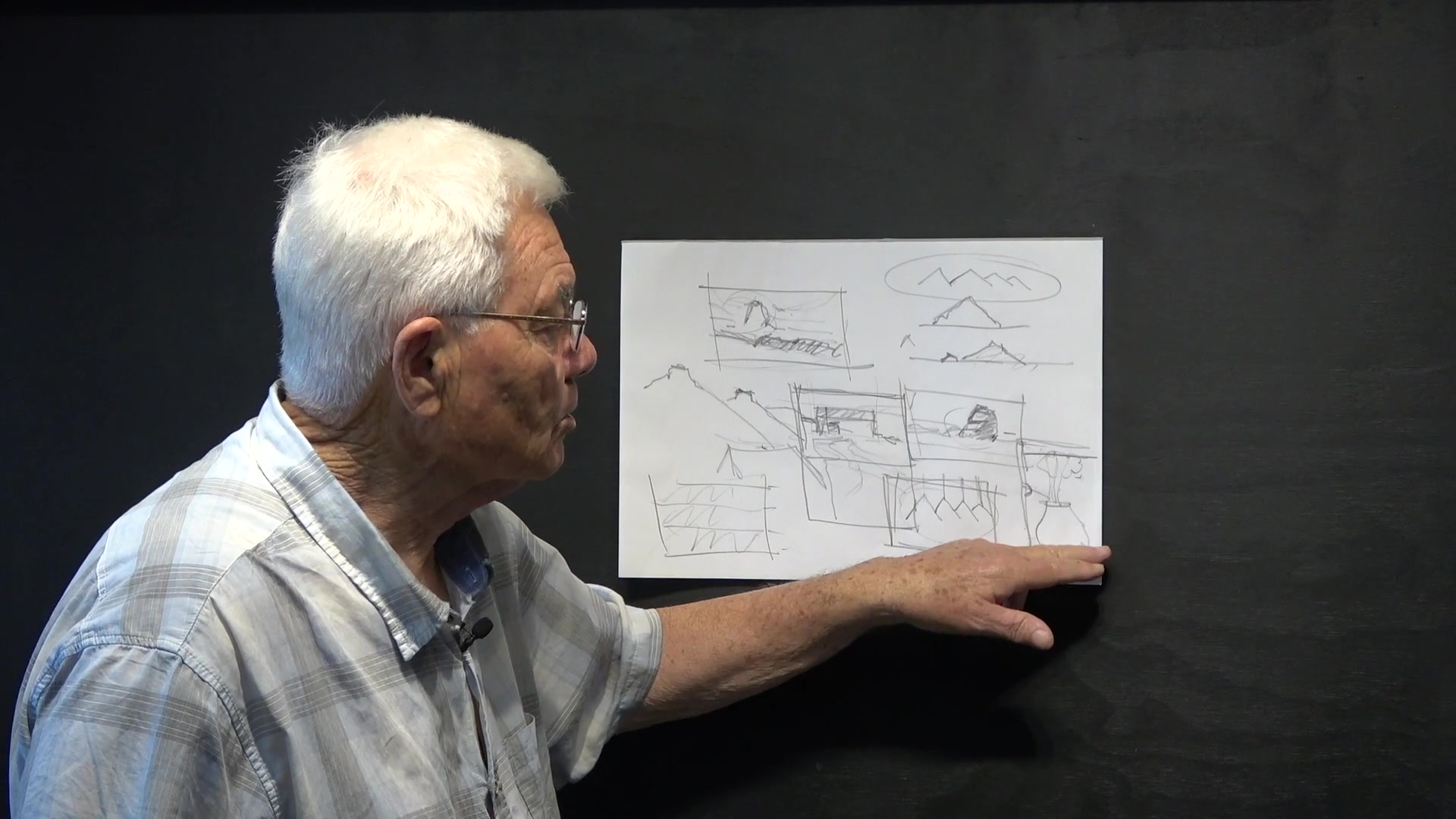 Step 10 — Softening Edges (video frame from the lesson)