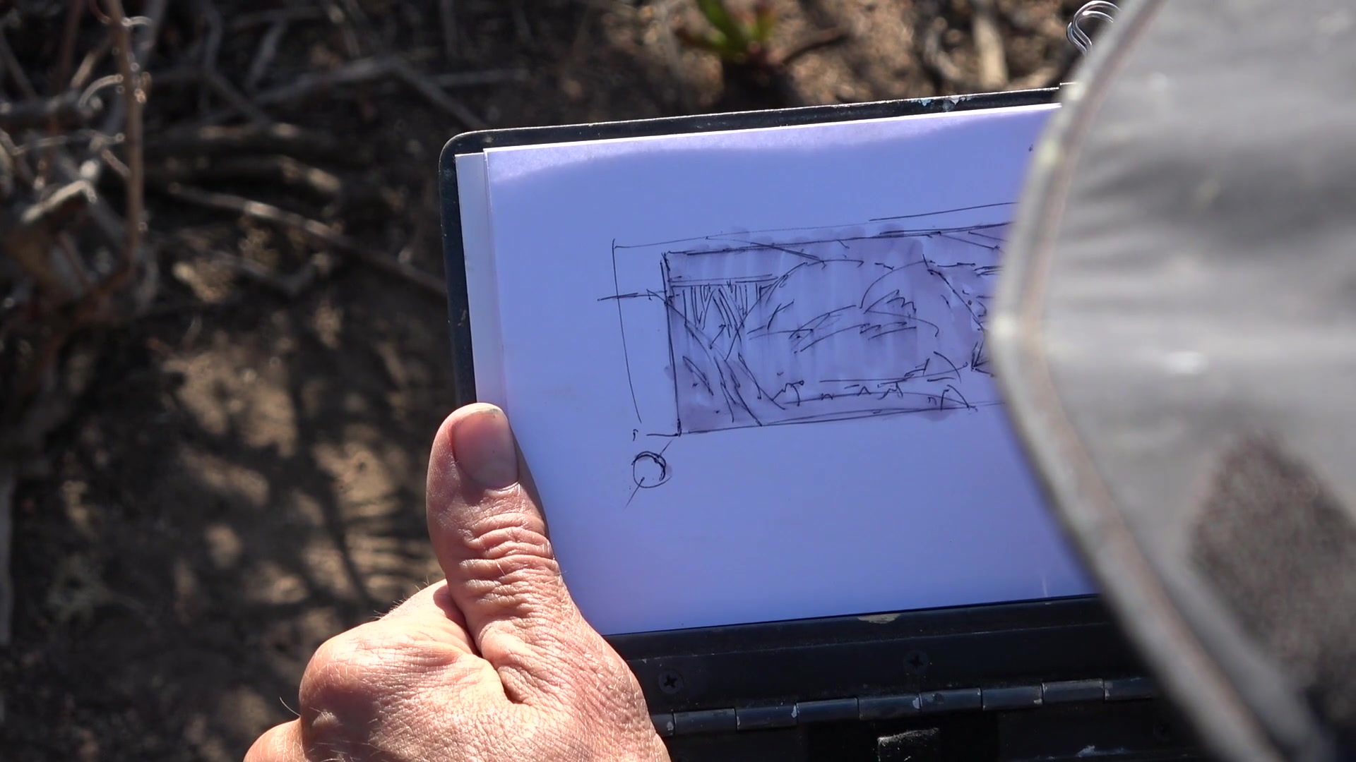 Step 5 — Applying 40% Value (video frame from the lesson)