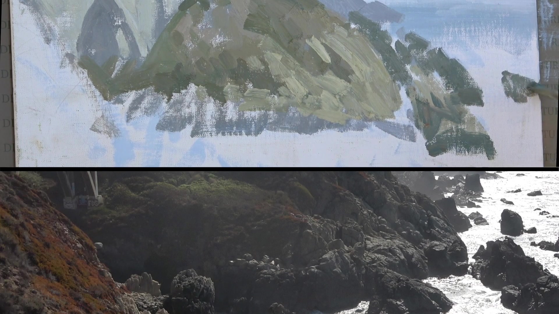 Step 17 — Specular Highlight Technique (video frame from the lesson)
