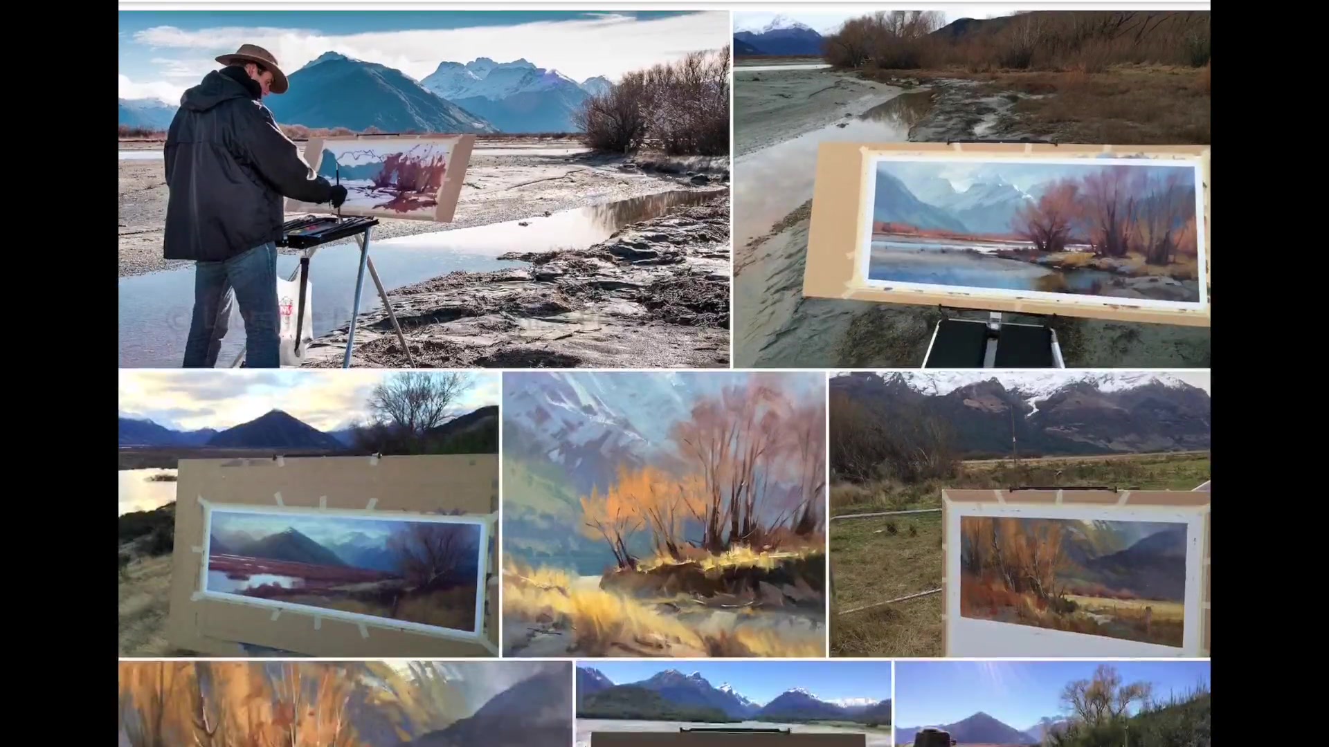 Step 1 — Composition and Scene Description (video frame from the lesson)