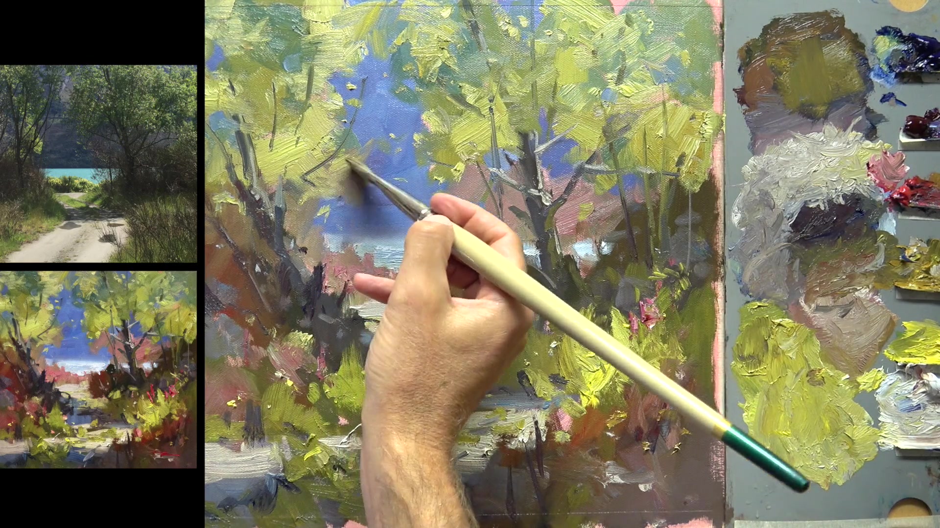 Step 20 — Final Touches and Signing (video frame from the lesson)