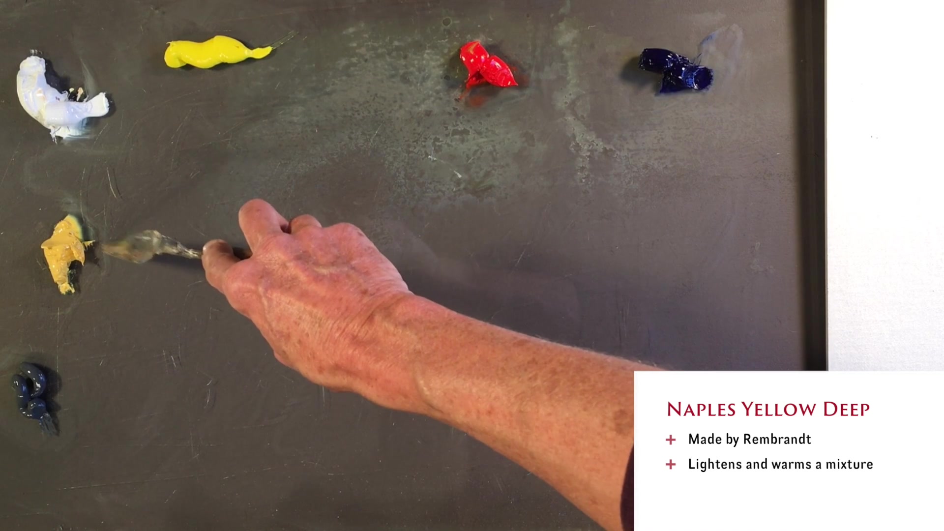 Step 2 — Cheater Colors (video frame from the lesson)