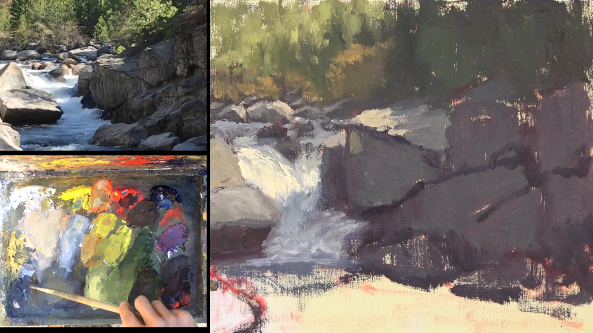 Step 29 — Waiting for Light Changes (video frame from the lesson)