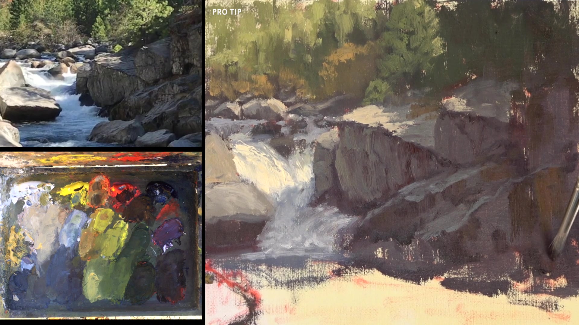 Step 34 — Artistic Decisions (video frame from the lesson)