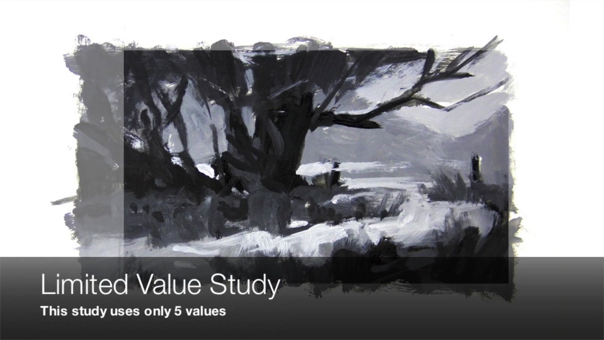 Step 3 — Limited value study (video frame from the lesson)