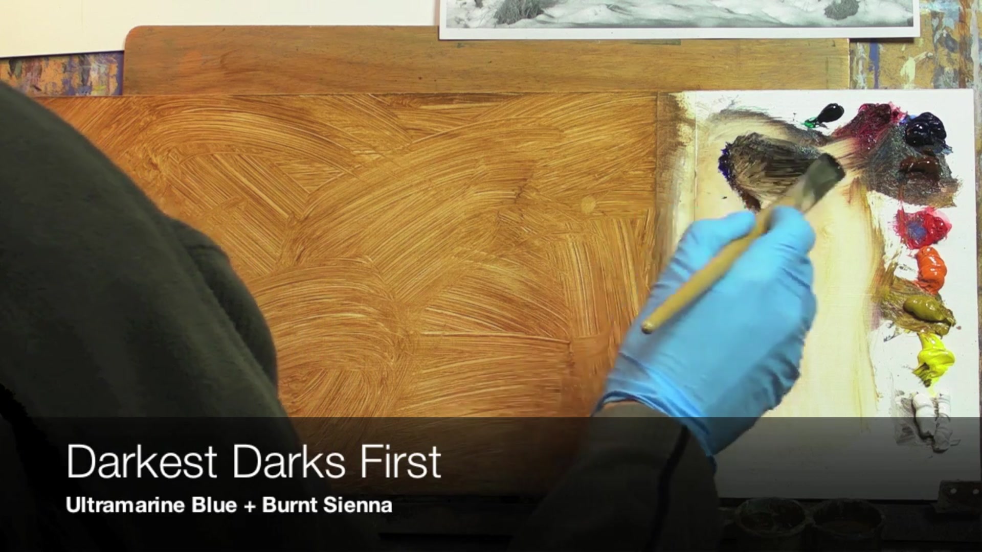 Step 5 — Advice on starting over (video frame from the lesson)