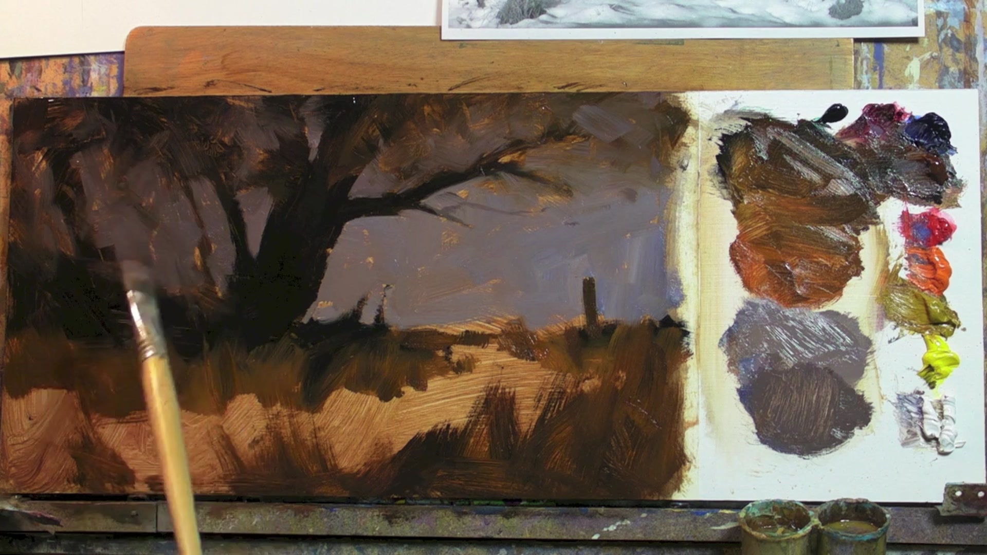 Step 10 — Importance of gradients (video frame from the lesson)
