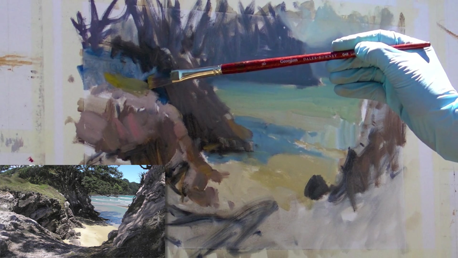 Step 6 — Avoiding Detail Early On (video frame from the lesson)