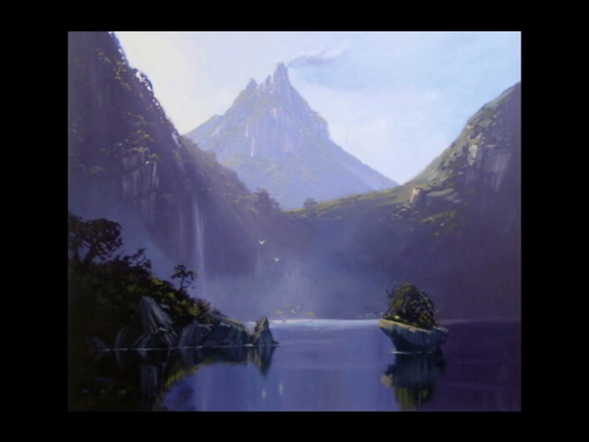 Step 1 — Studio vs Outdoor Painting (video frame from the lesson)