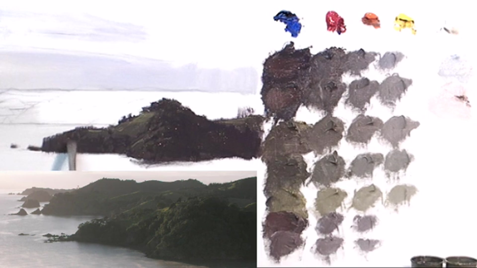 Step 13 — Capturing the Essence of a Scene (video frame from the lesson)