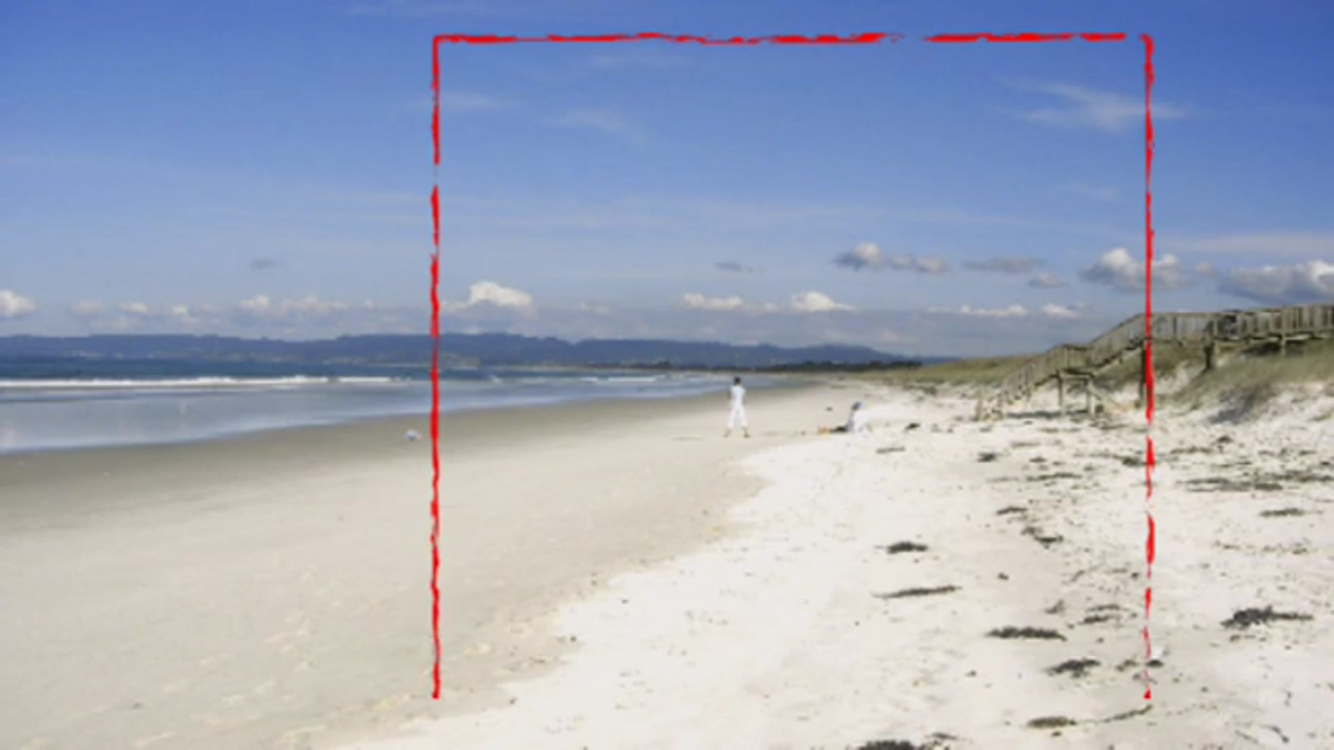 Step 1 — Canvas and Composition Planning (video frame from the lesson)